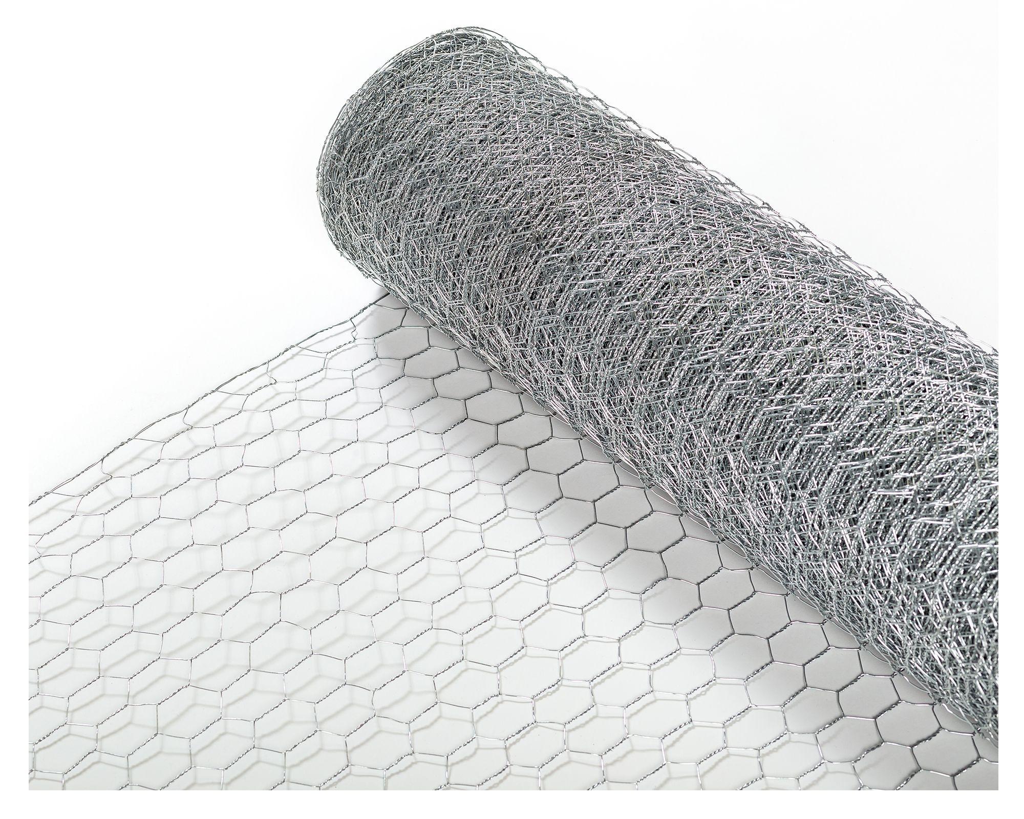 Malla Hexagonal 1" alambre galvanizado 1.5x50 mt-0