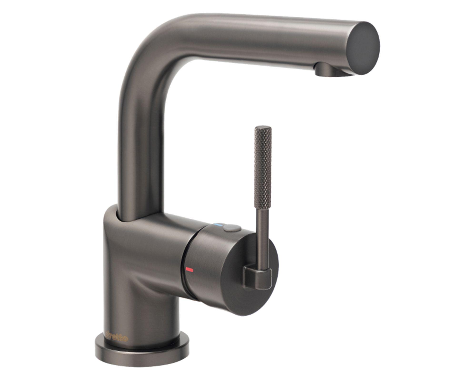 Monomando lavamanos Amalfi grafito austral-0