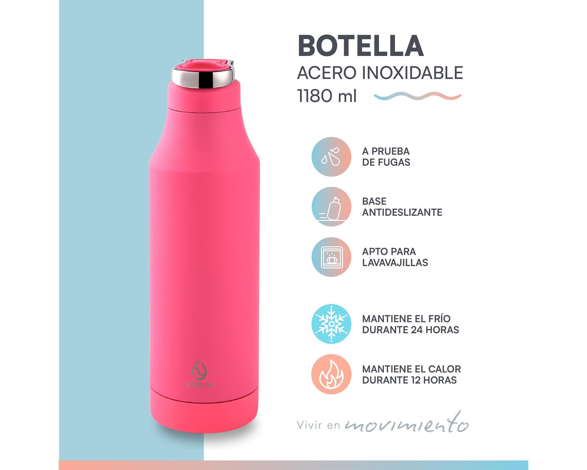 Botella L rosado 1180 ml-2