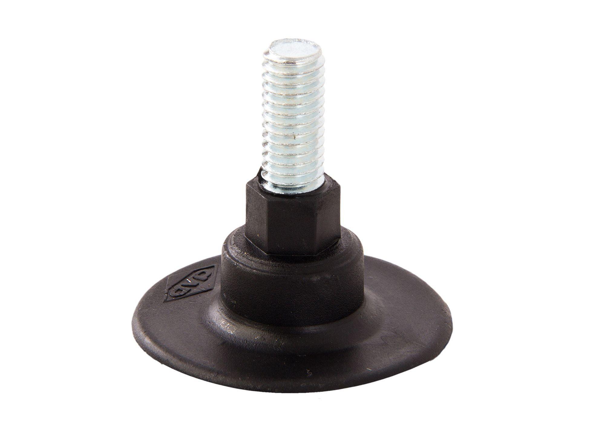 Patín 3/8'' base copa negro  Dvp-2