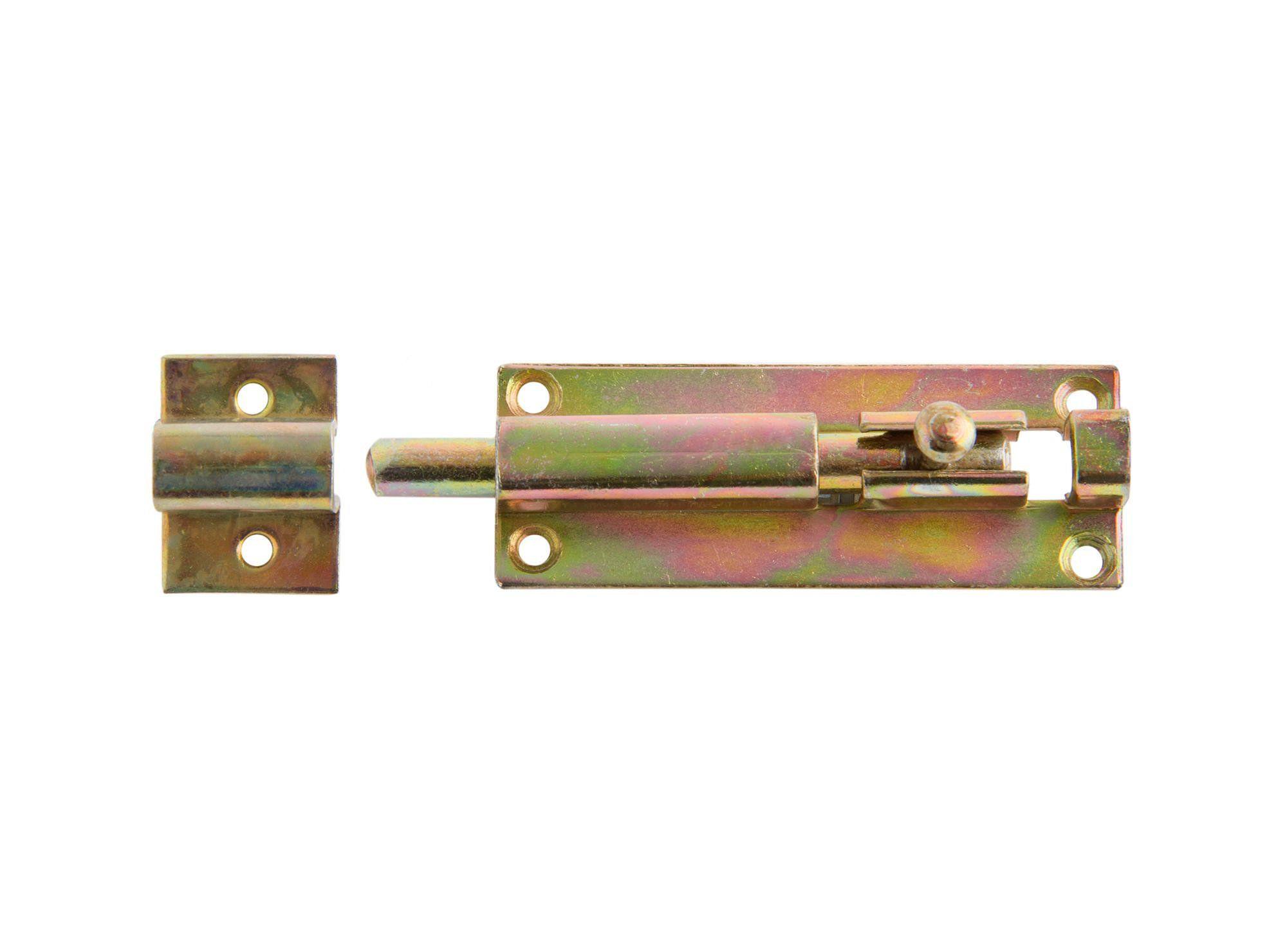 Picaporte base recta 80 mm 107 zincado Idaf-0