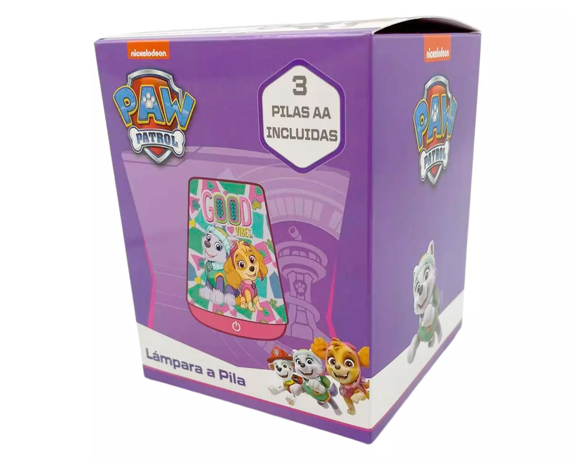 Lámpara de sobremesa Paw Patrol girl 10 W 1 luz fría-2