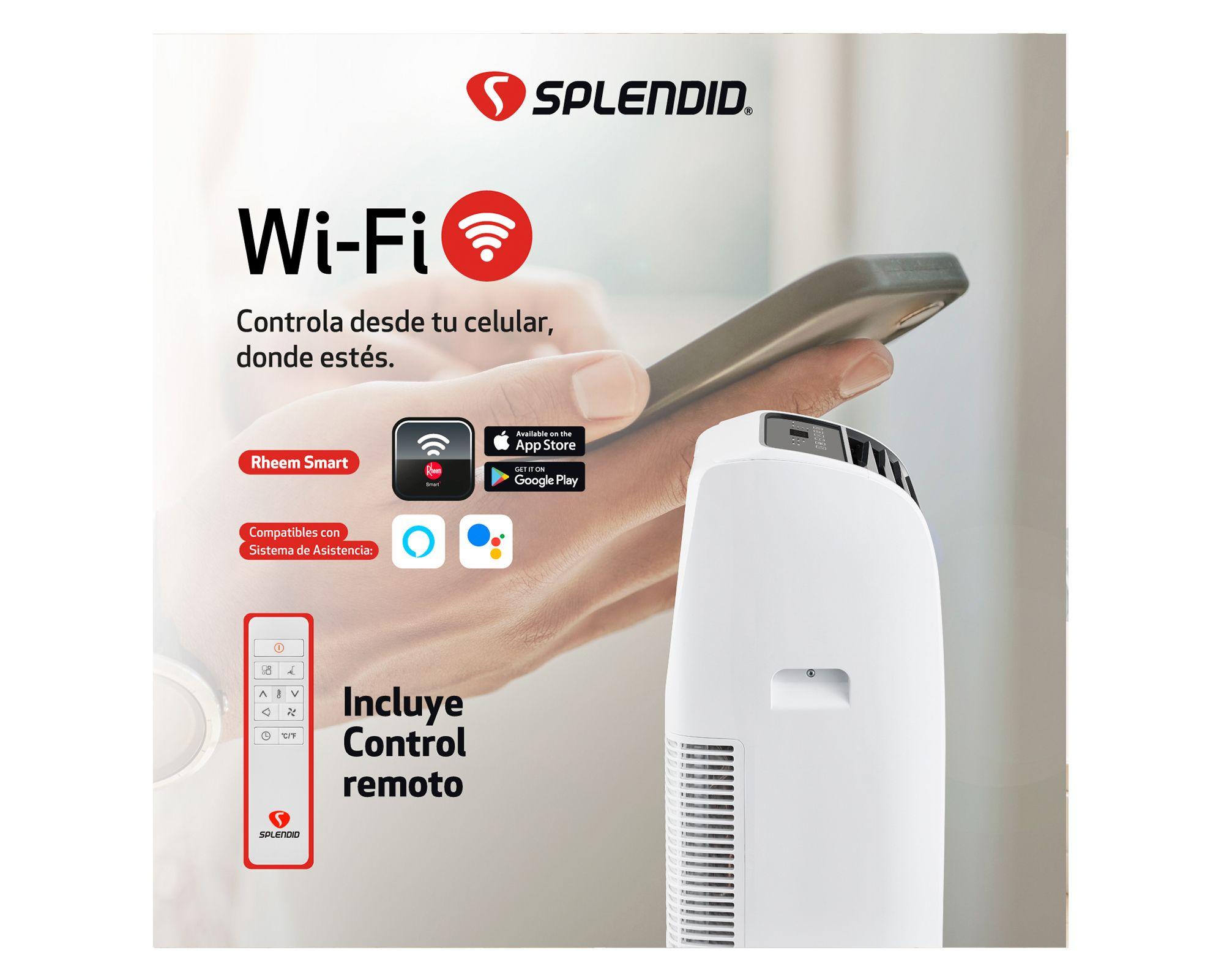 Aire acondicionado portátil 12000 BTU frío/calor WiFi-5