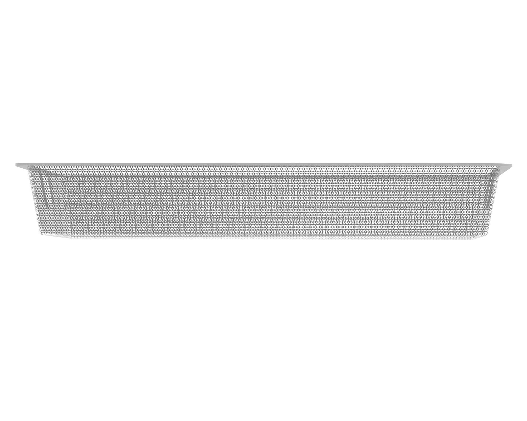 Canasto marco malla blanco 8.5x52.7x42.7 cm-3