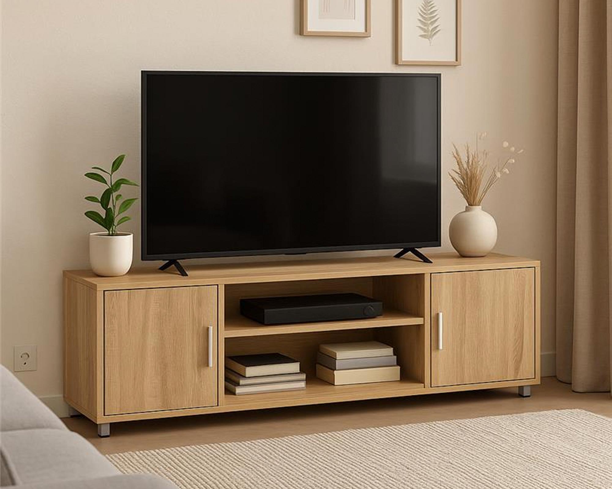 Mueble TV Benitto XL natural-2