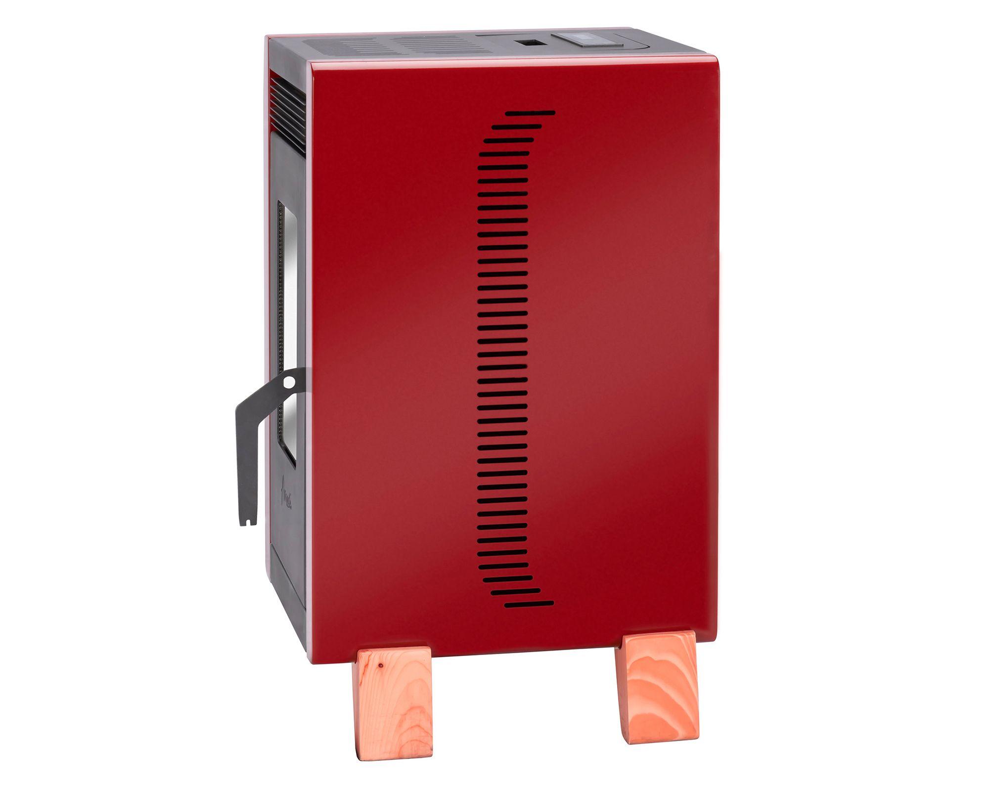 Estufa a pellet Bambu 6000 roja 6.3 kW-2