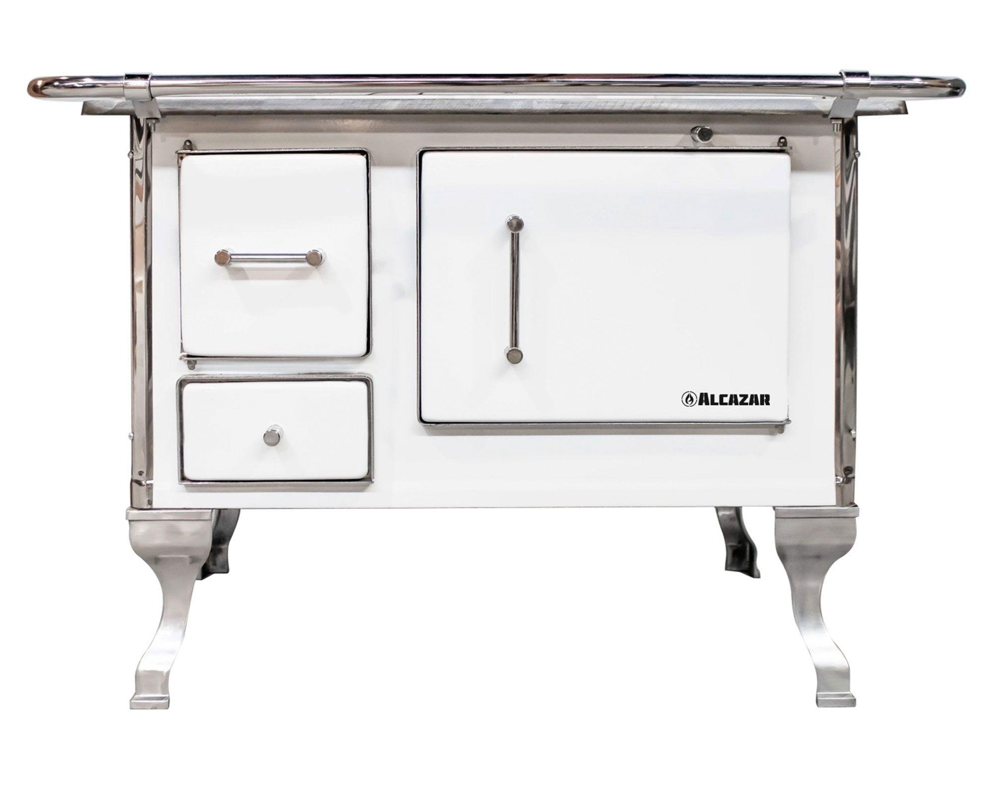 Cocina a leña Llaima 80 blanco-0