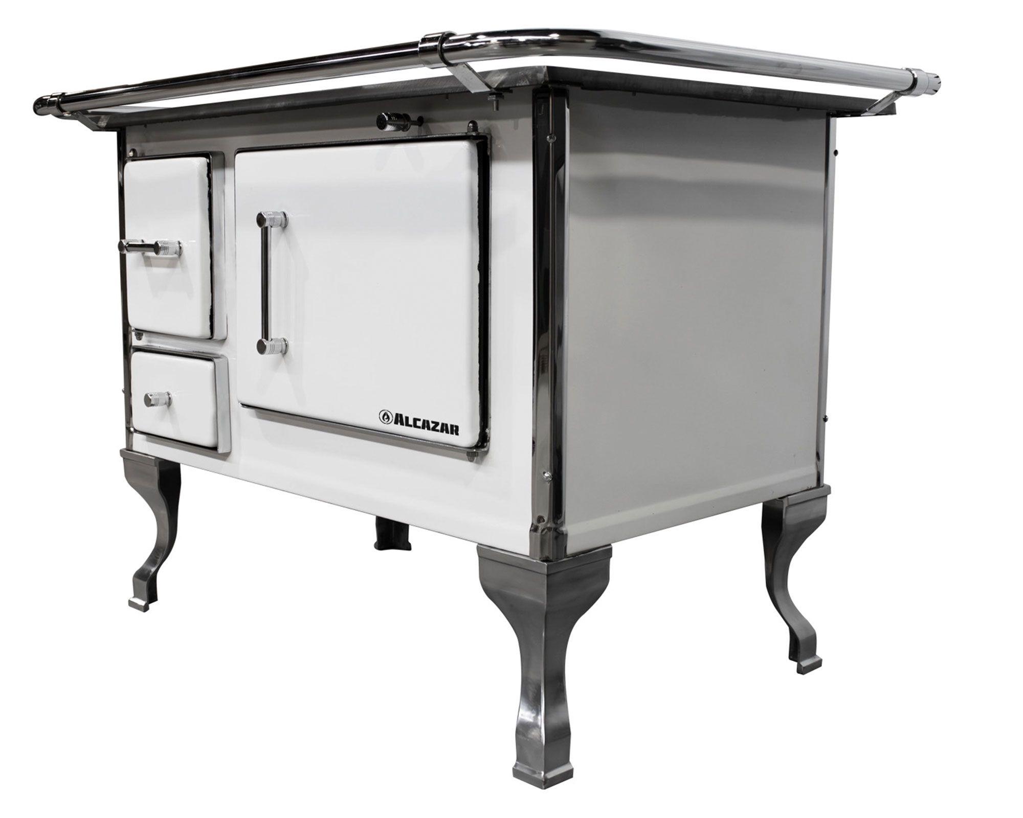 Cocina a leña Llaima 80 blanco-1