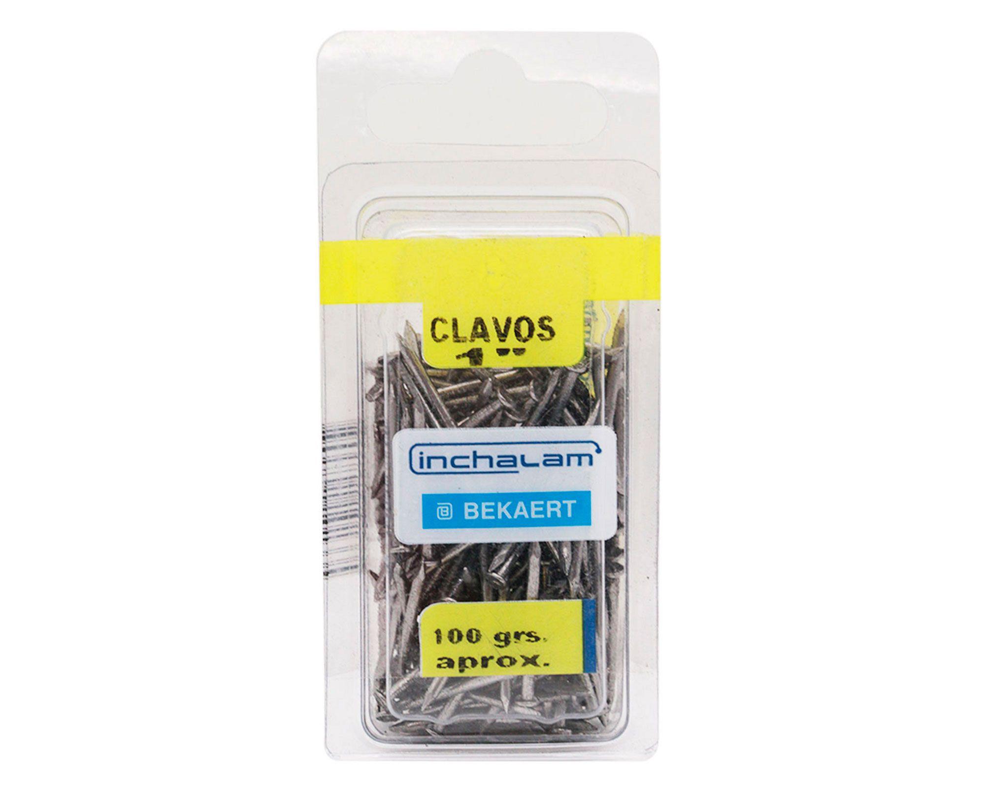 Clavo corriente 1'' x 100 grs Inchalam-1