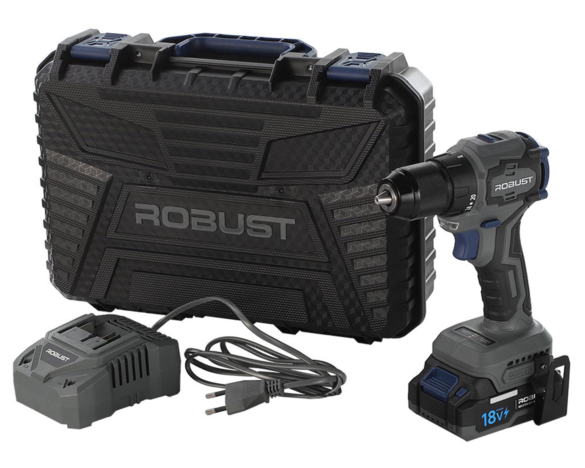 Kit taladro inalámbrico 13 mm 18V + batería + cargador-0