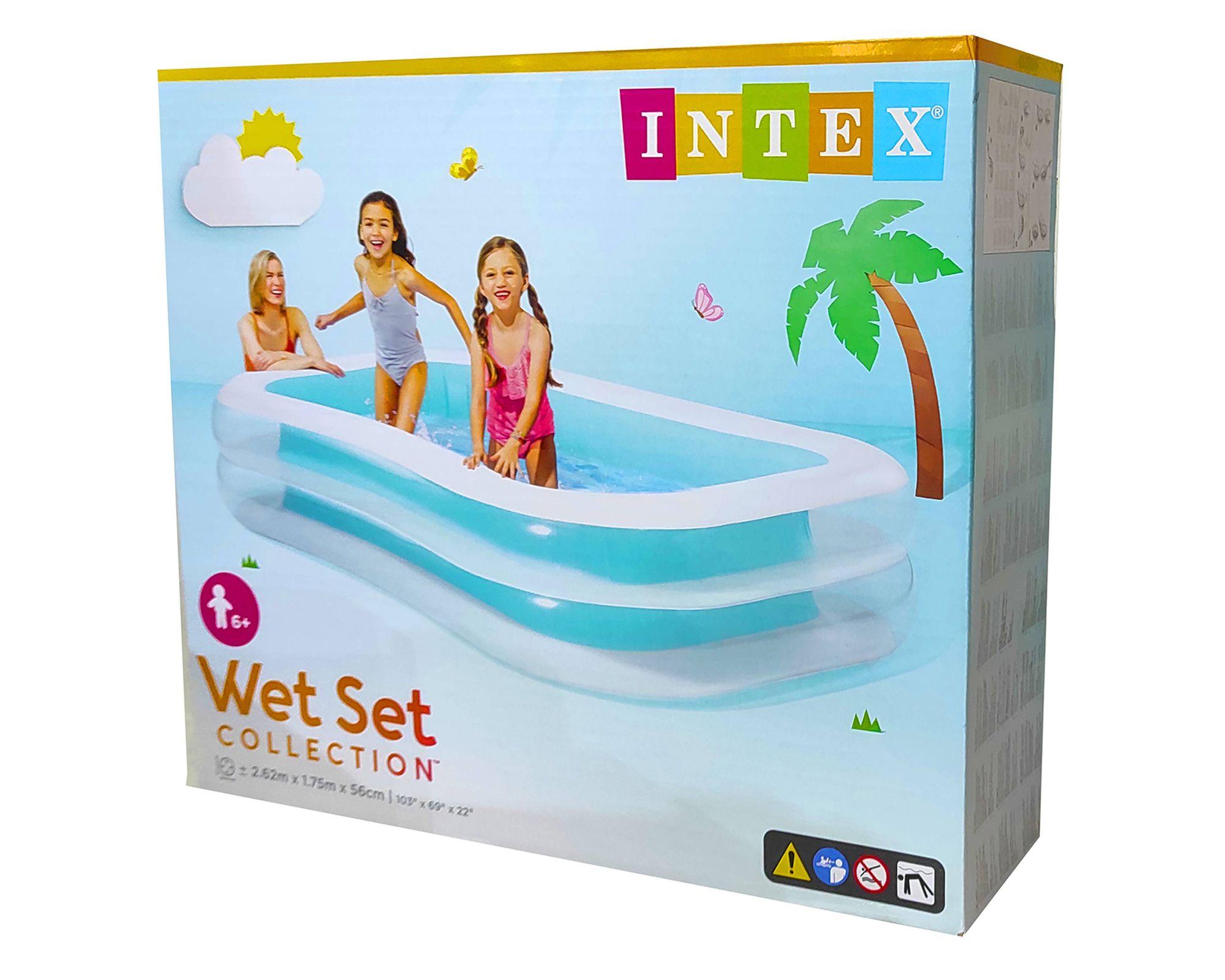 Piscina inflable 770 lt 56x262x175 cm Aqua XL-2