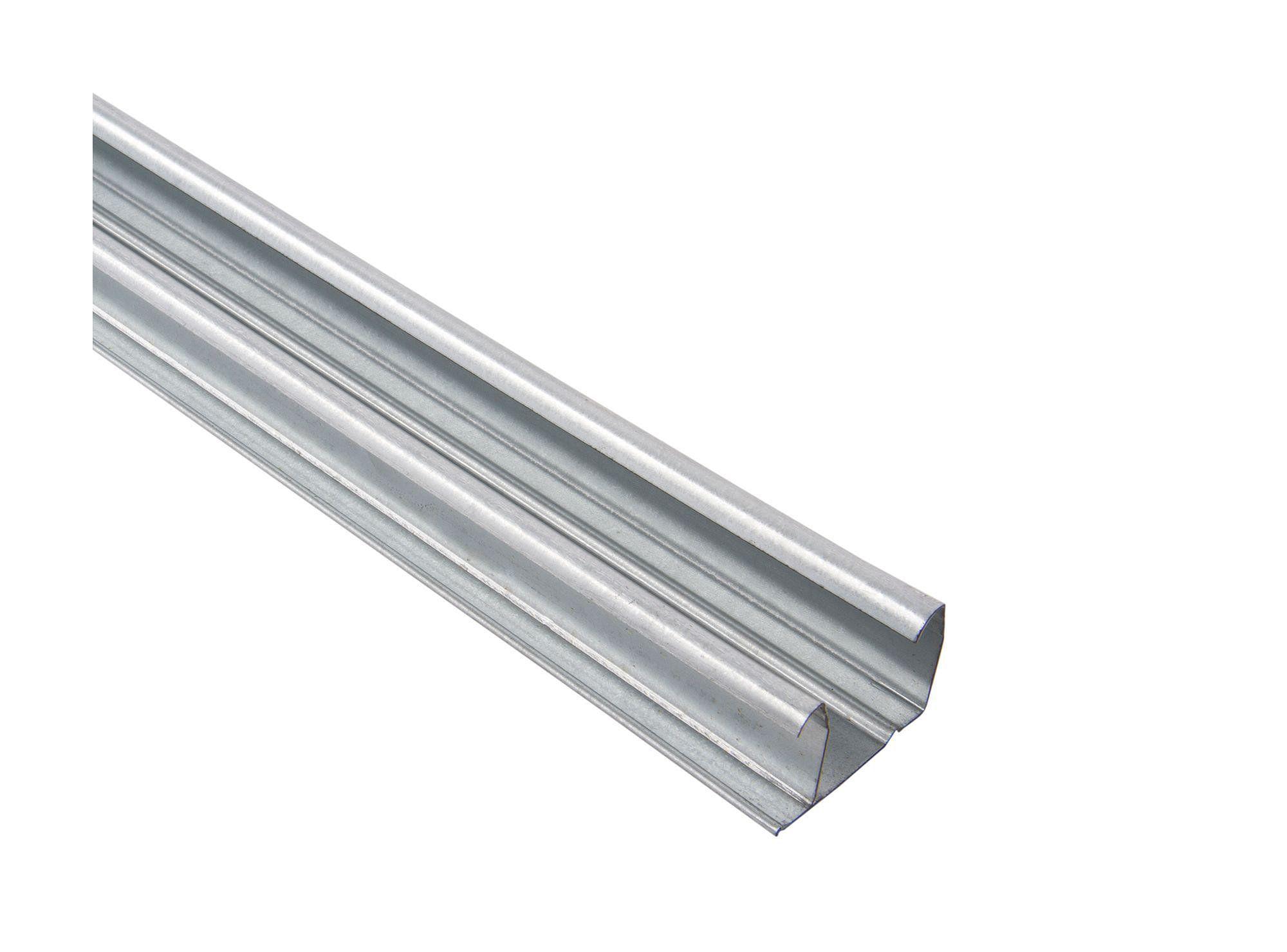 Riel para ducloset 2,50 mt zincado Ducasse Industrial-0