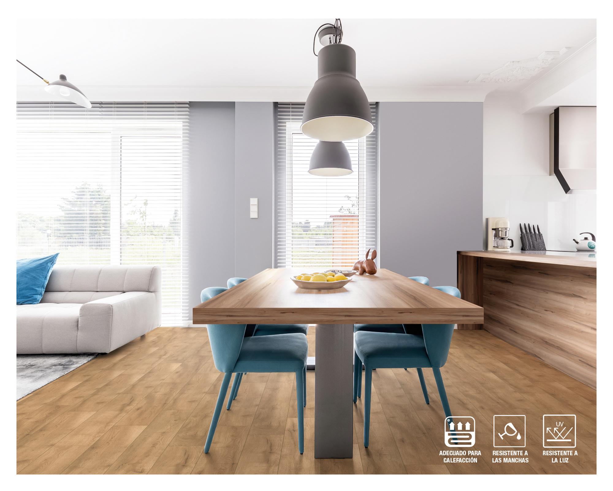 Piso vinílico SPC Oak Mataro 5 mm 1.63 m2-2