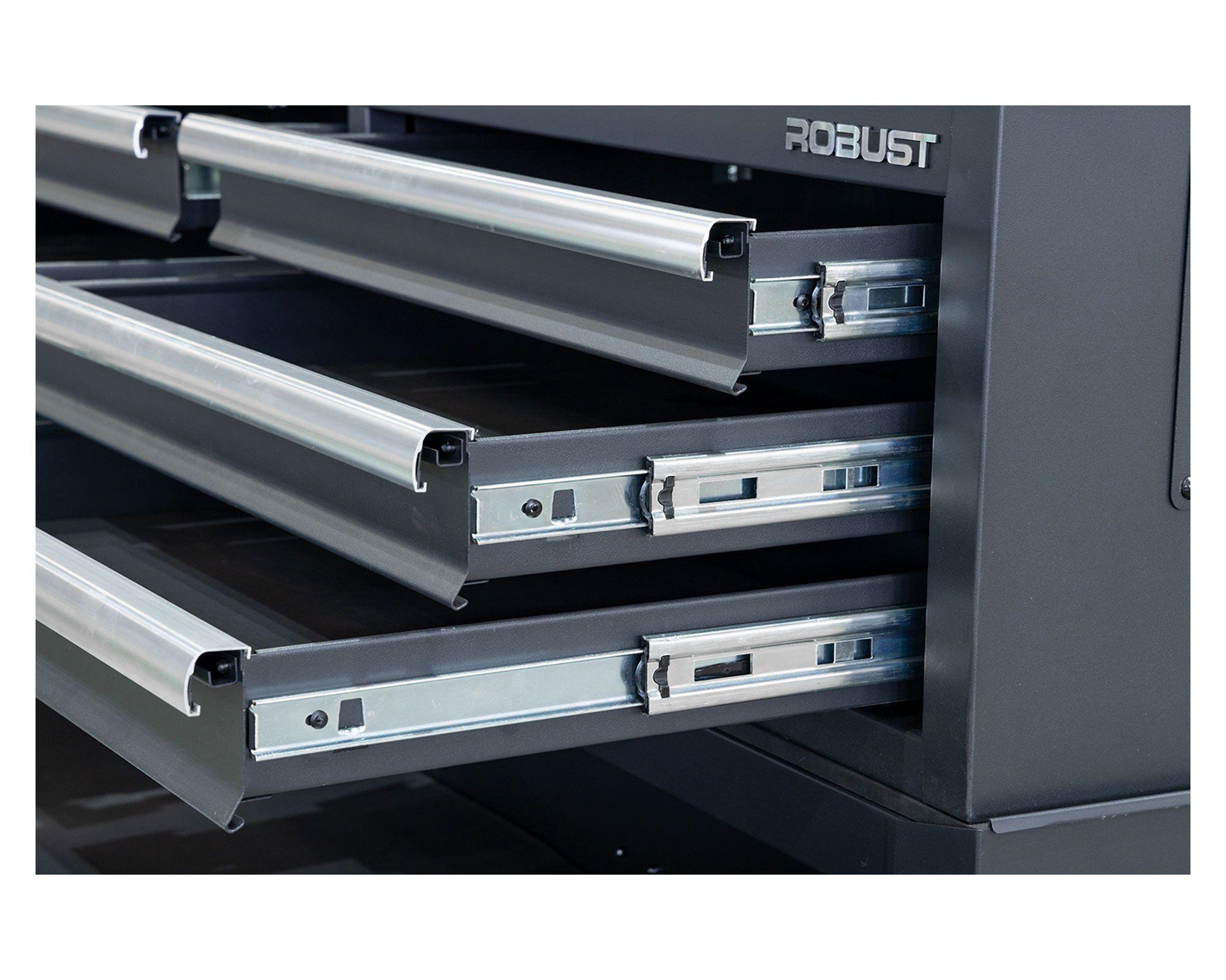 Gabinete organizador con ruedas 15 cajones 56''-7