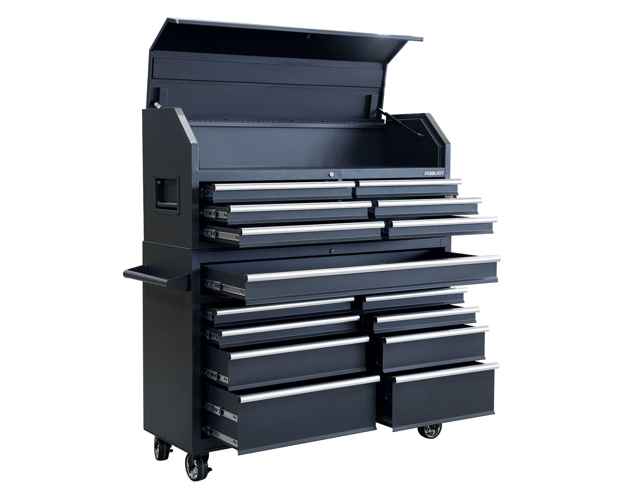 Gabinete organizador con ruedas 15 cajones 56''-2
