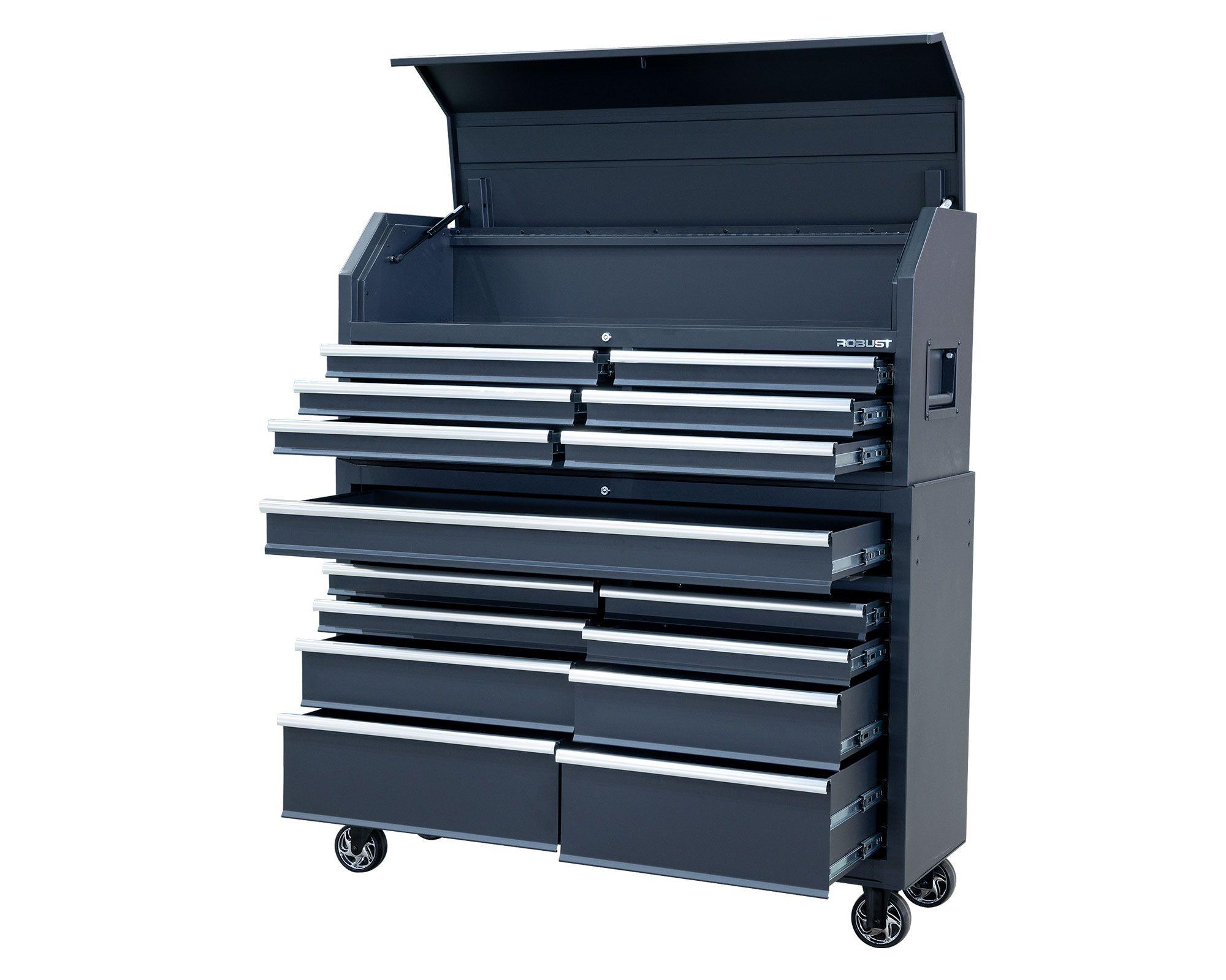 Gabinete organizador con ruedas 15 cajones 56''-5