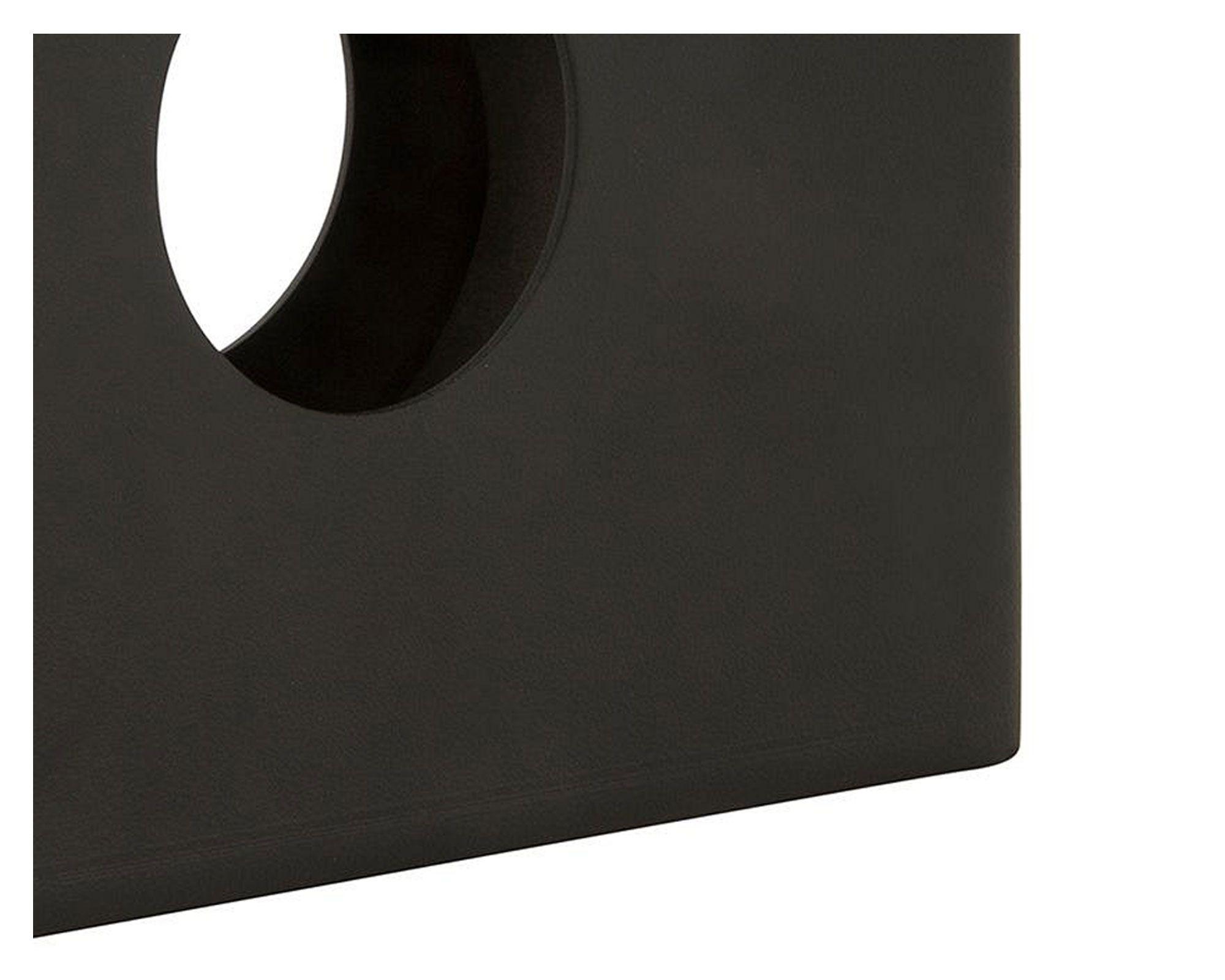 Caja metálica reja para cerradura de sobreponer negra Scanavini-2