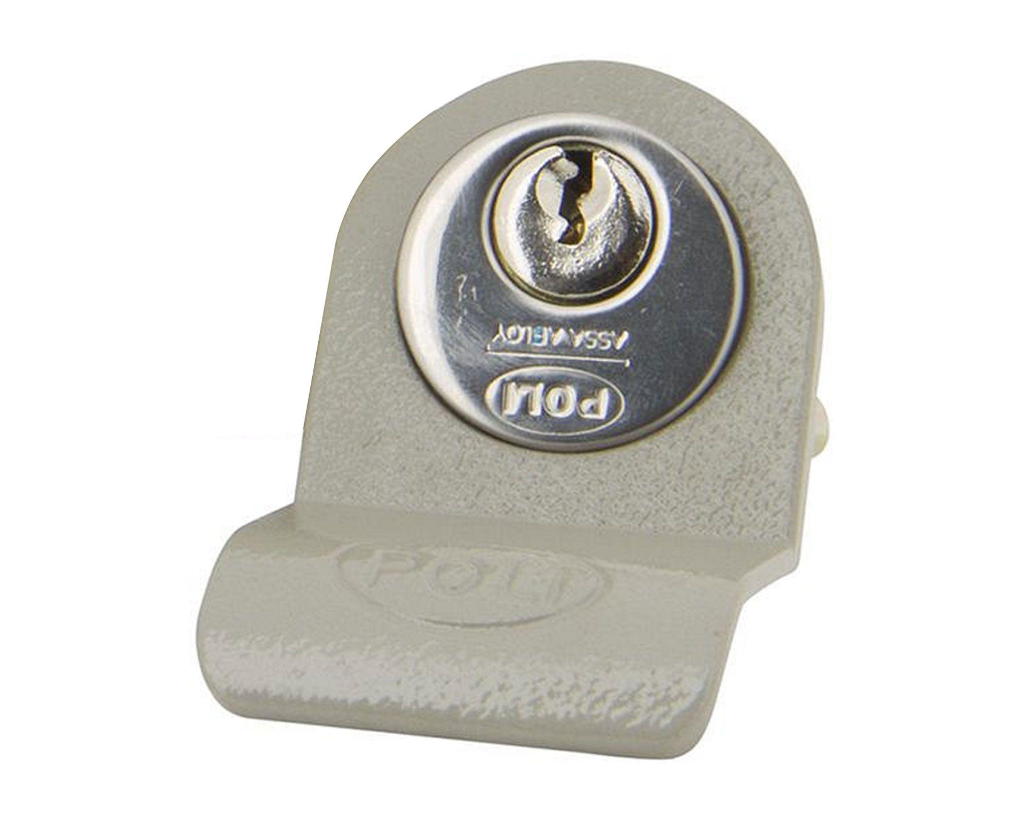 Cerradura sobreponer puertas de 30 mm con tirador Tradicional 1985 Poli-1