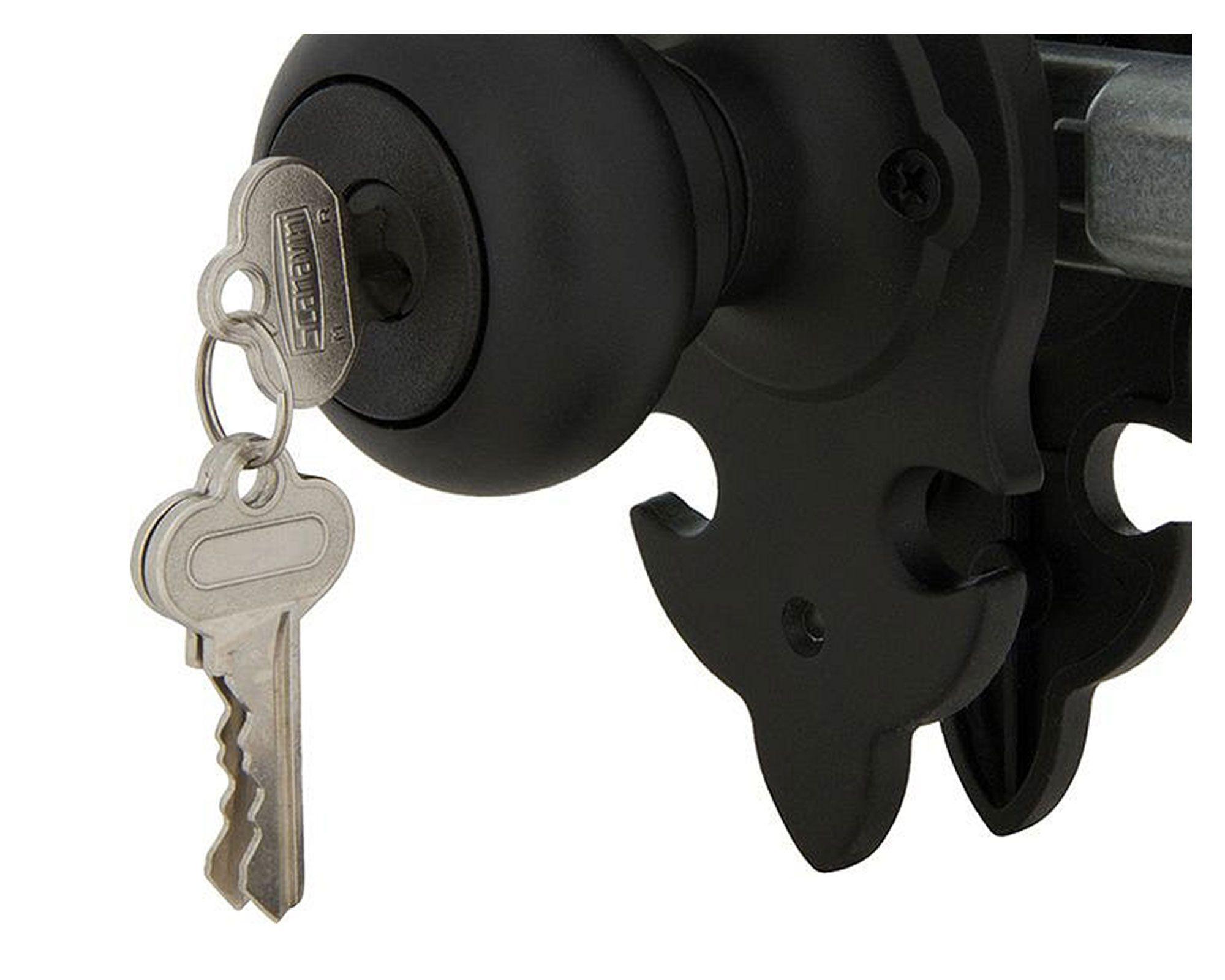 Cerradura tubular pomo acceso/bodega negra 6043 Scanavini-2