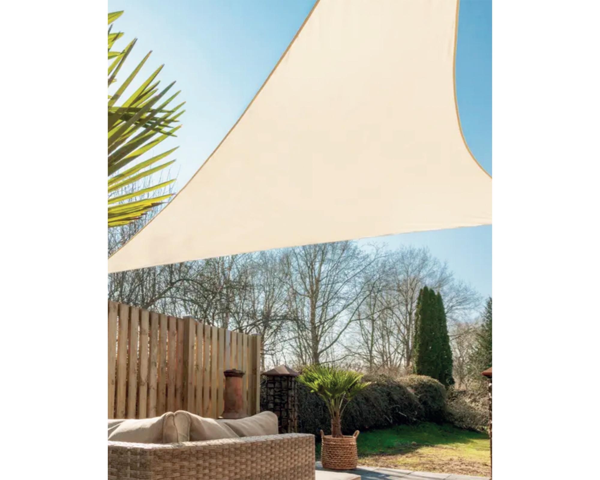 Toldo Vela triangular beige 360 cm-1