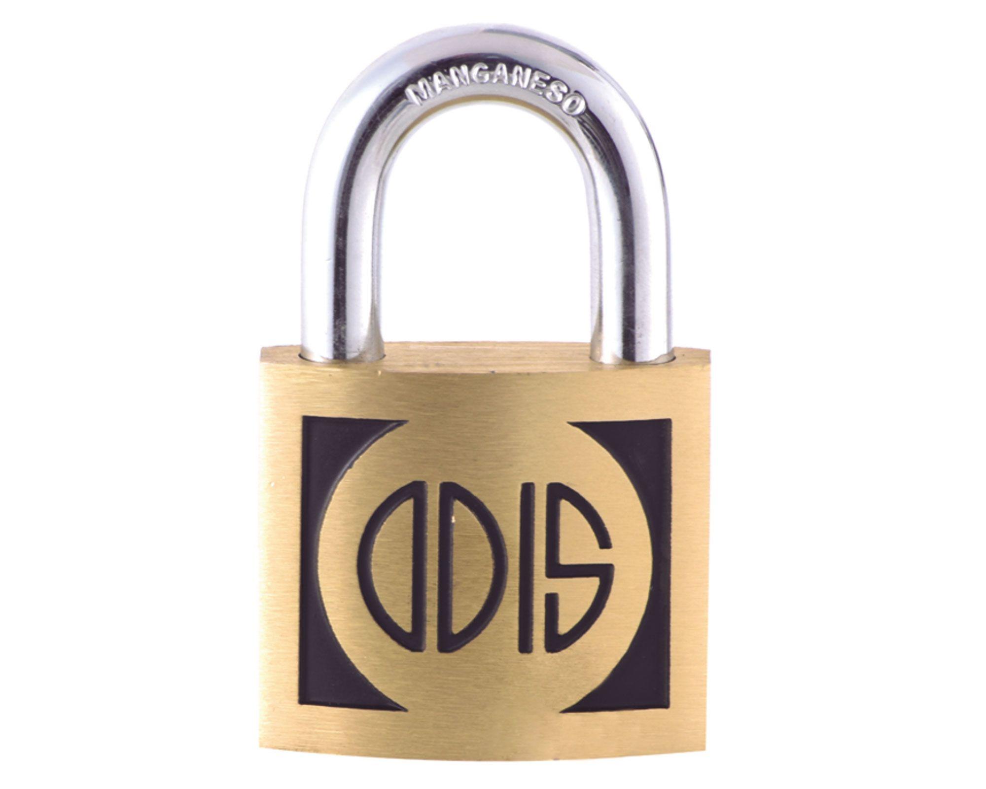 Candado medio interior/exterior bronce 40mm S400 Odis-3