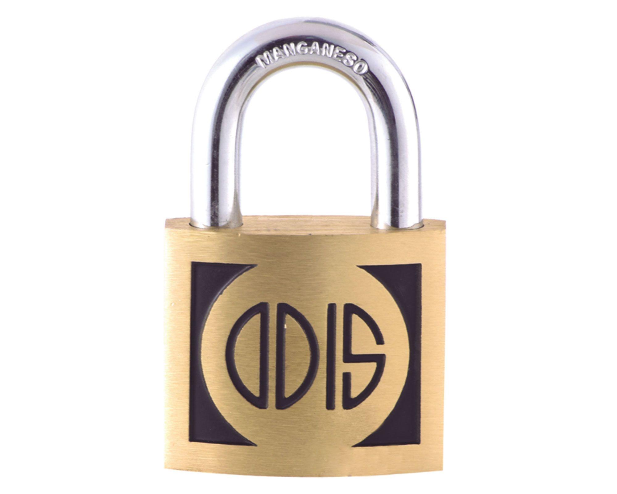 Candado alta seguridad exterior bronce 60mm S400 Odis-0