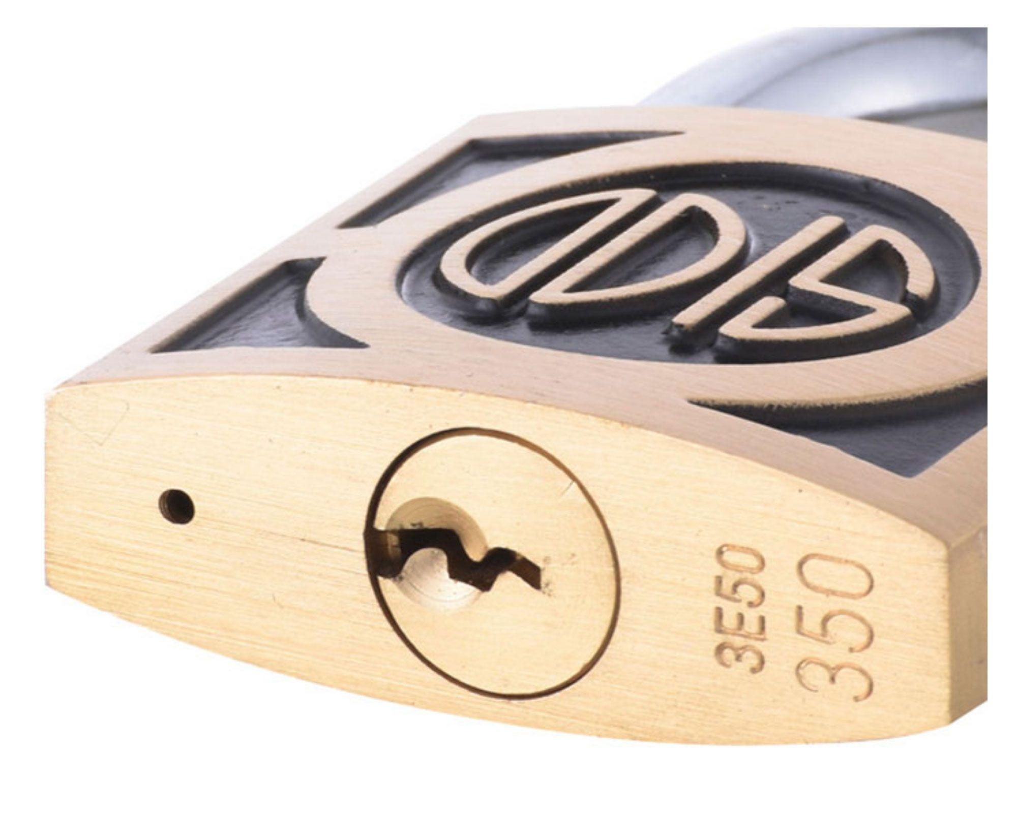 Candado alta seguridad interior/exterior bronce 50mm S300 Odis-2