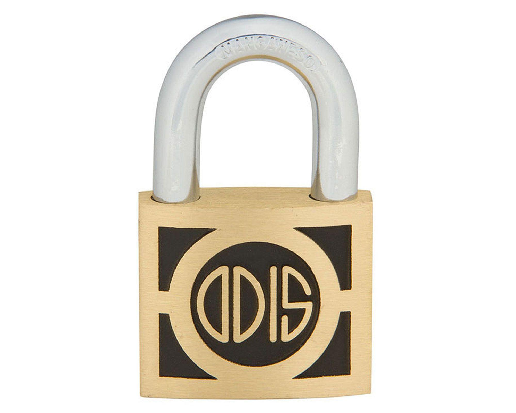 Pack 3 candados medio interior/exterior bronce 40mm S300 Odis-1