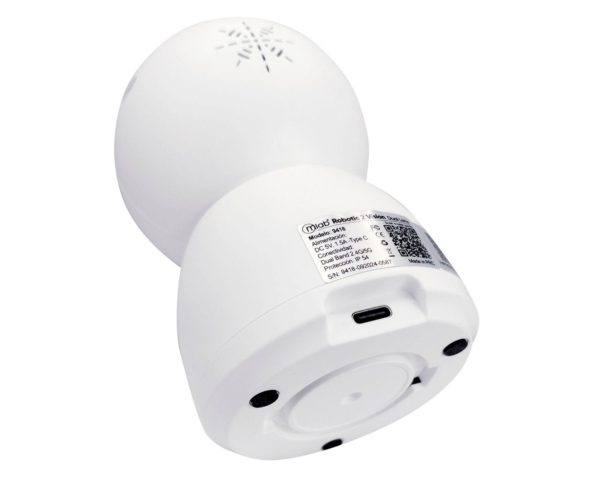 Cámara de seguridad PTZ Robotic 2 Vision Wifi Dual-Band 9418-3
