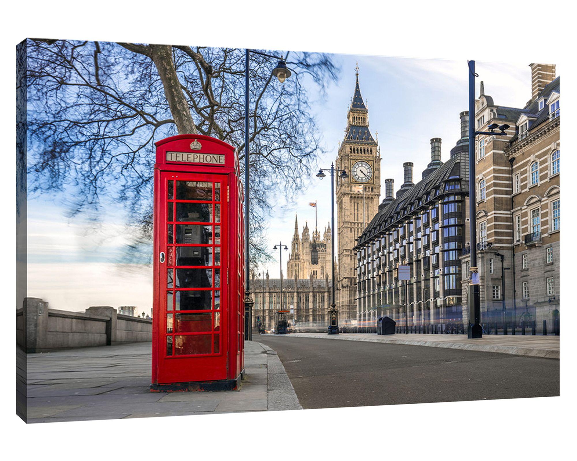 Cuadro canvas Londres 40x70x1.8 cm-1