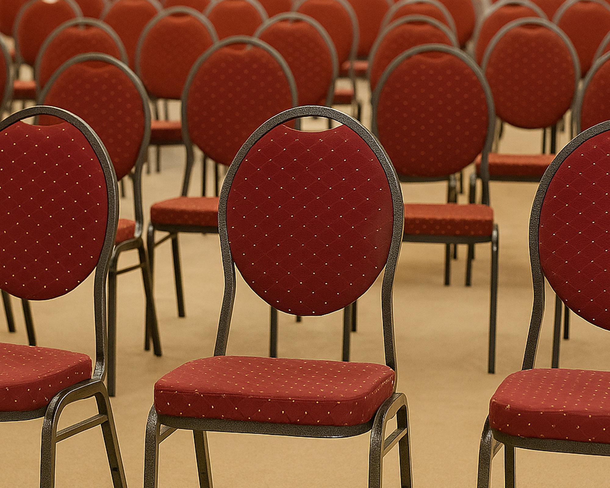 Silla salón evento burdeo 93x45x62 cm-6