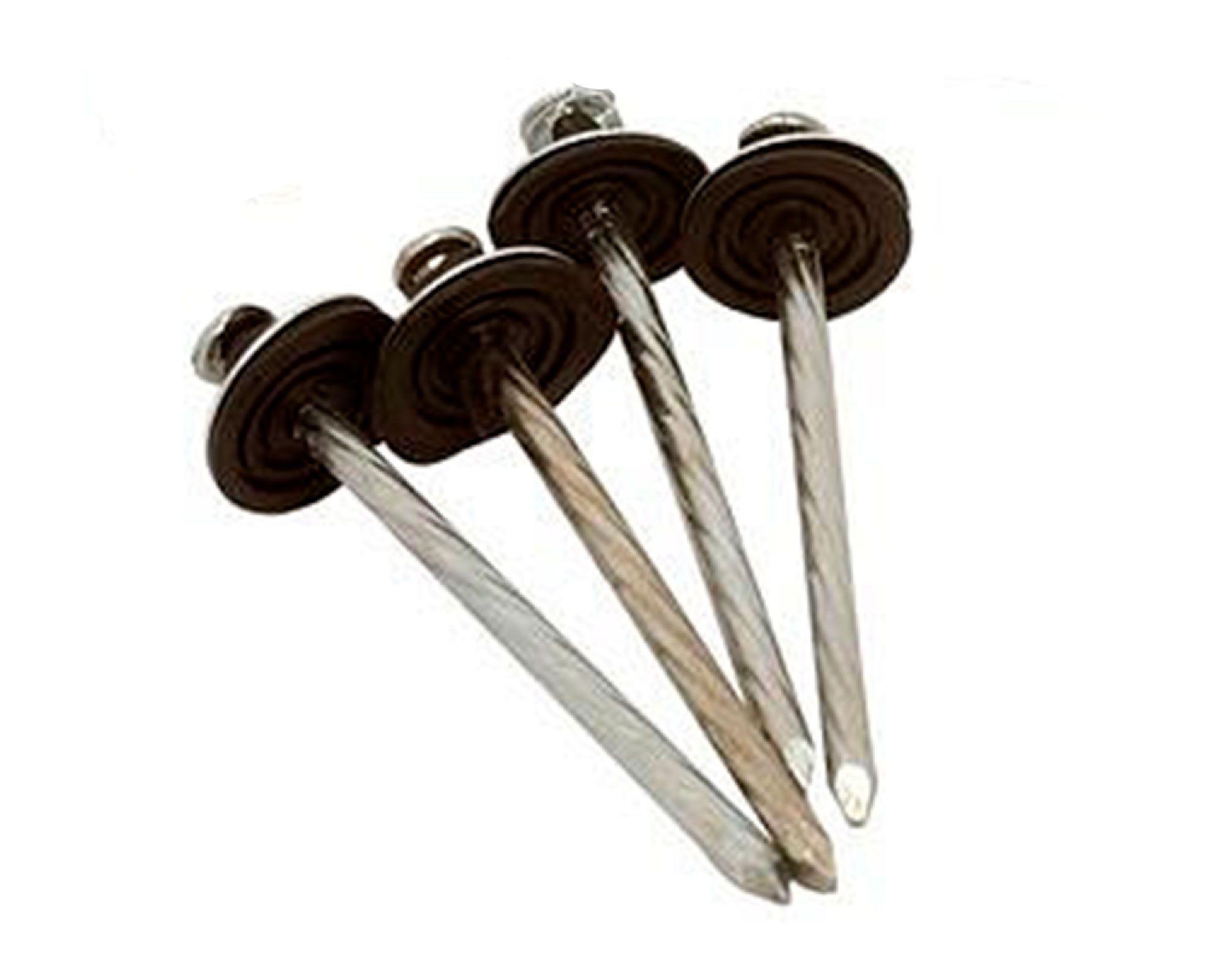 Clavo techo 2 1/2'' helicoidal 100 unidades Arar-1