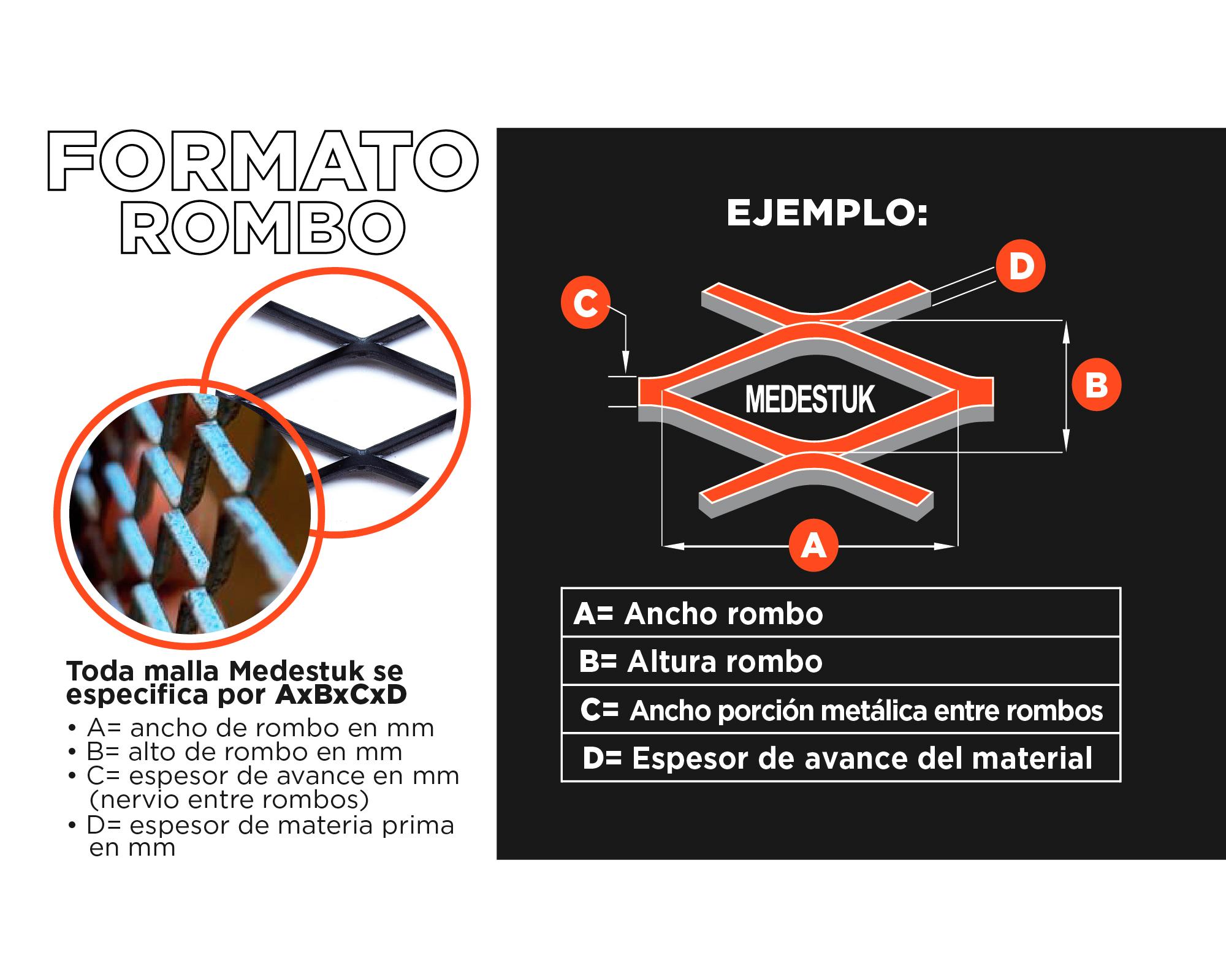 Malla Intermedia 27x12x4x2 acero 1x3 m-3