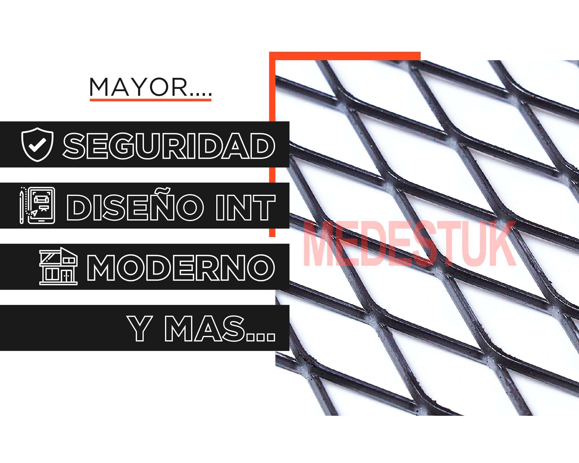 Rollo Malla intermedia 62x25x6x2 acero 1x3 m-2