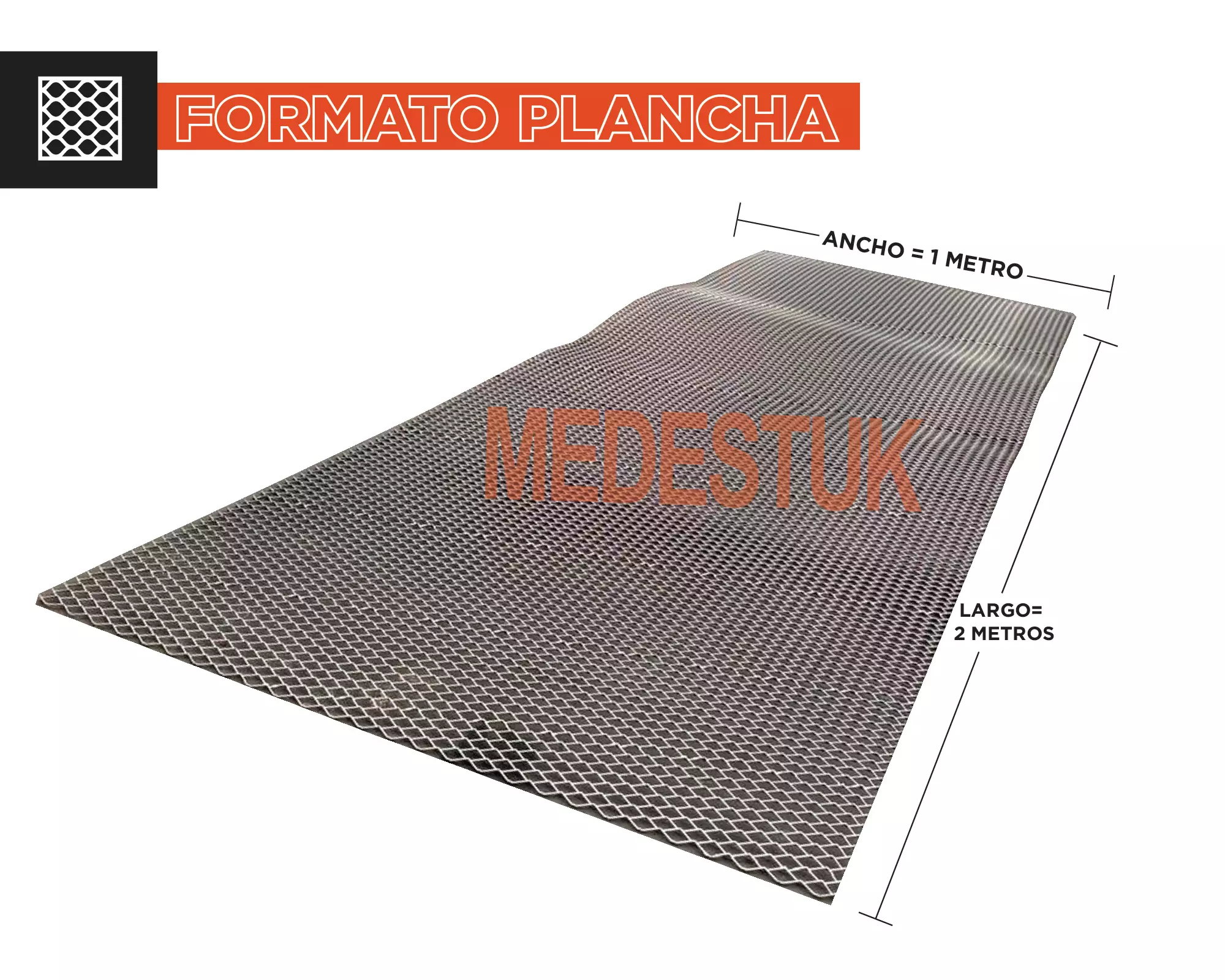 Malla gruesa 62x25x9x3 acero 1x2 m-4