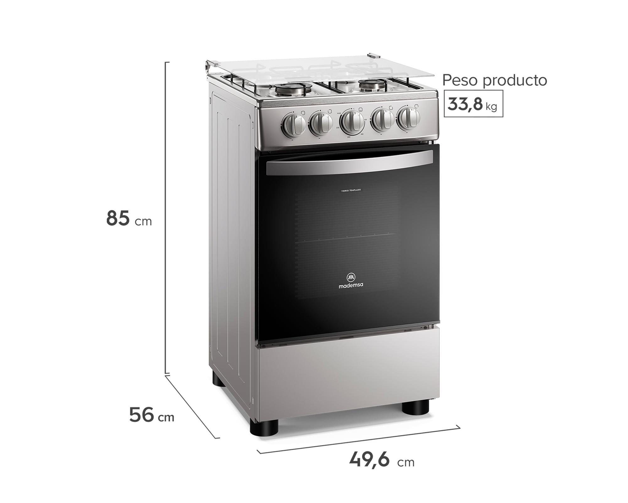 Cocina a gas FM4LS 4 quemadores-5