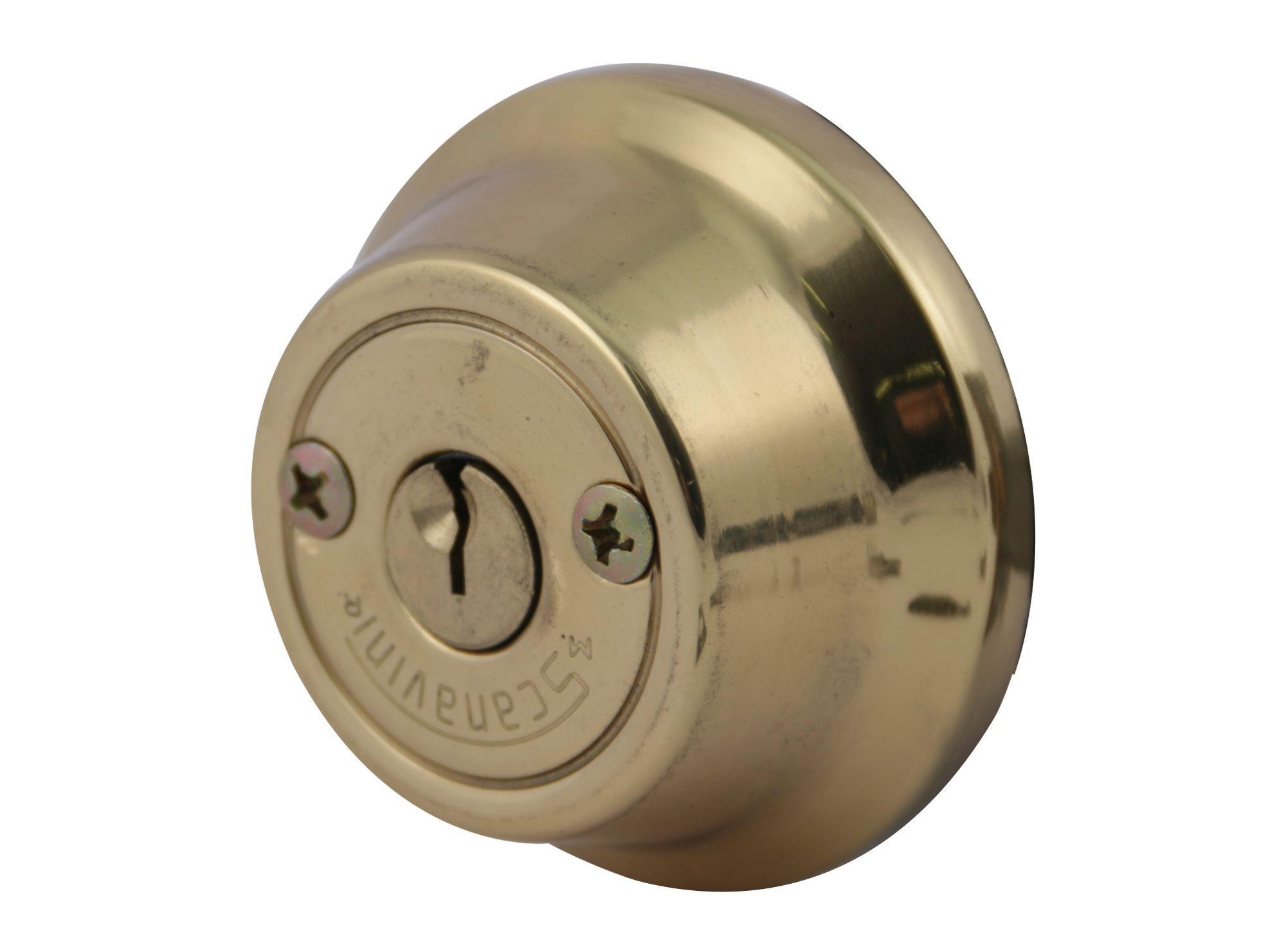 Cerrojo tubular doble 4070 bronce Scanavini-2