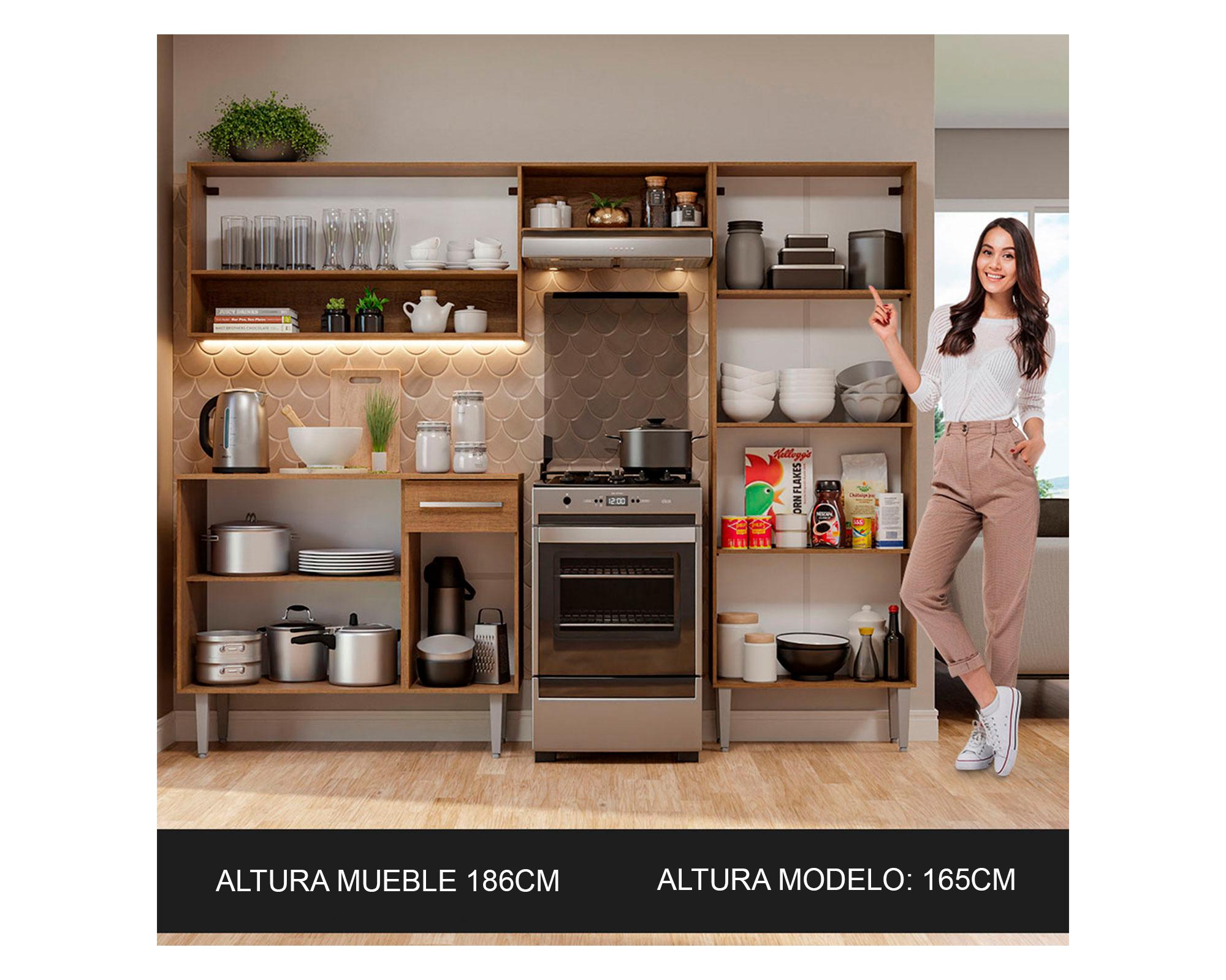 Kit Cocina Sophie rustic/negro-5