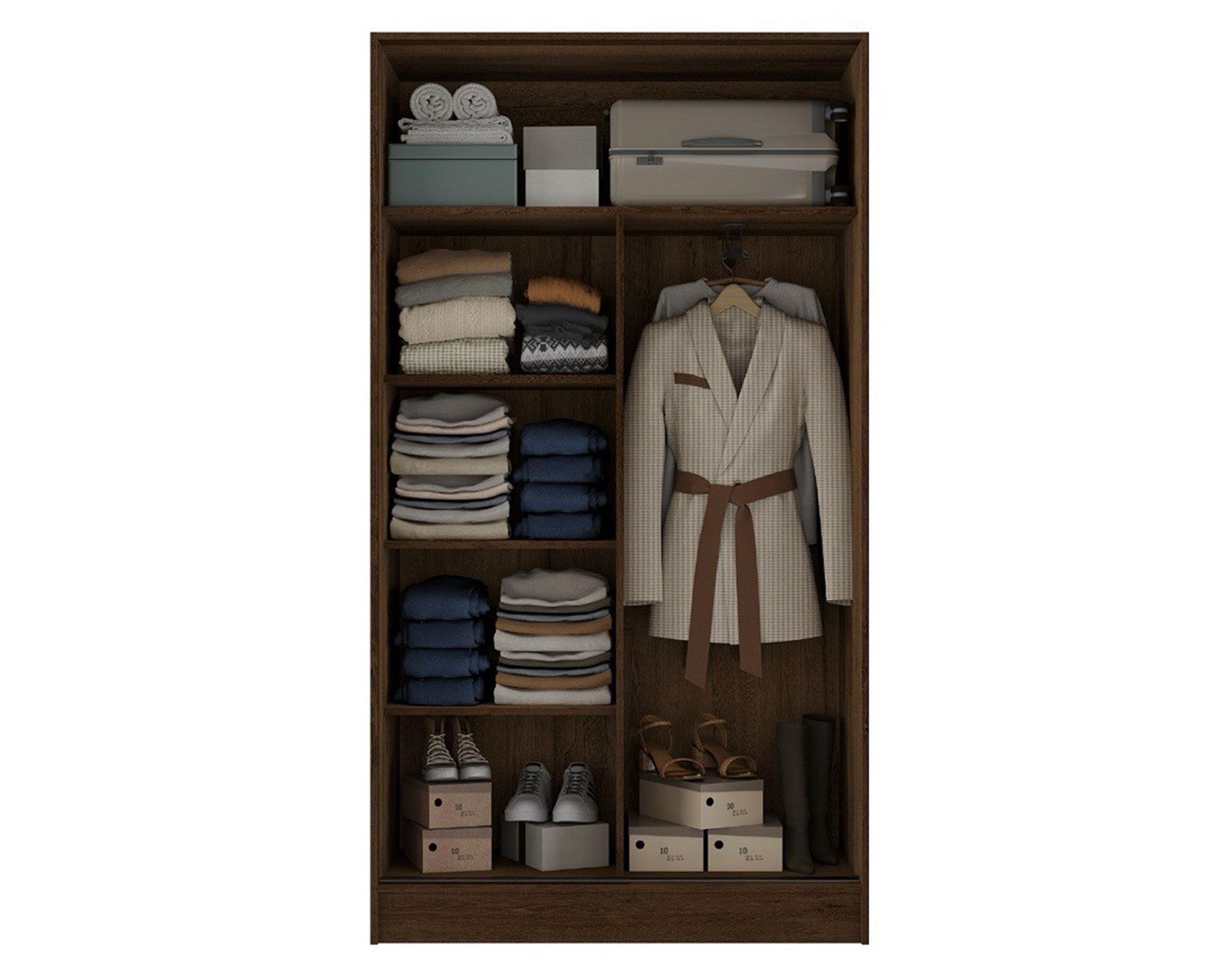 Clóset 2 puertas Londres tabaco-2