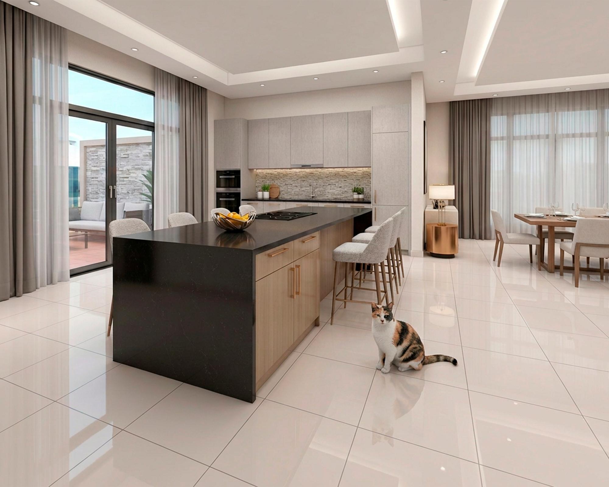 Porcelanato Liso 60x60 cm  KMEL 1.44 m2-2