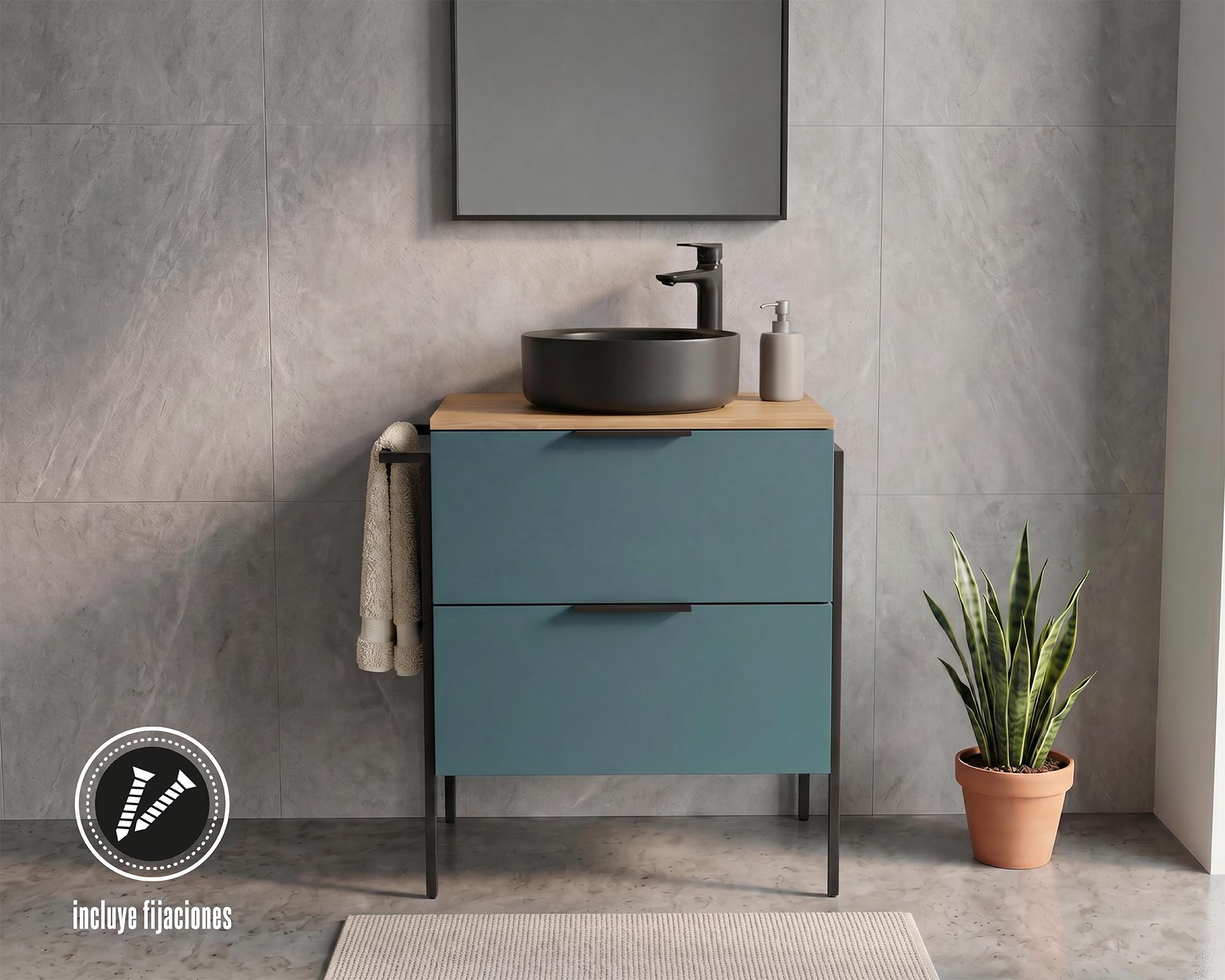 Mueble vanitorio 60x46x80cm Amelia-2