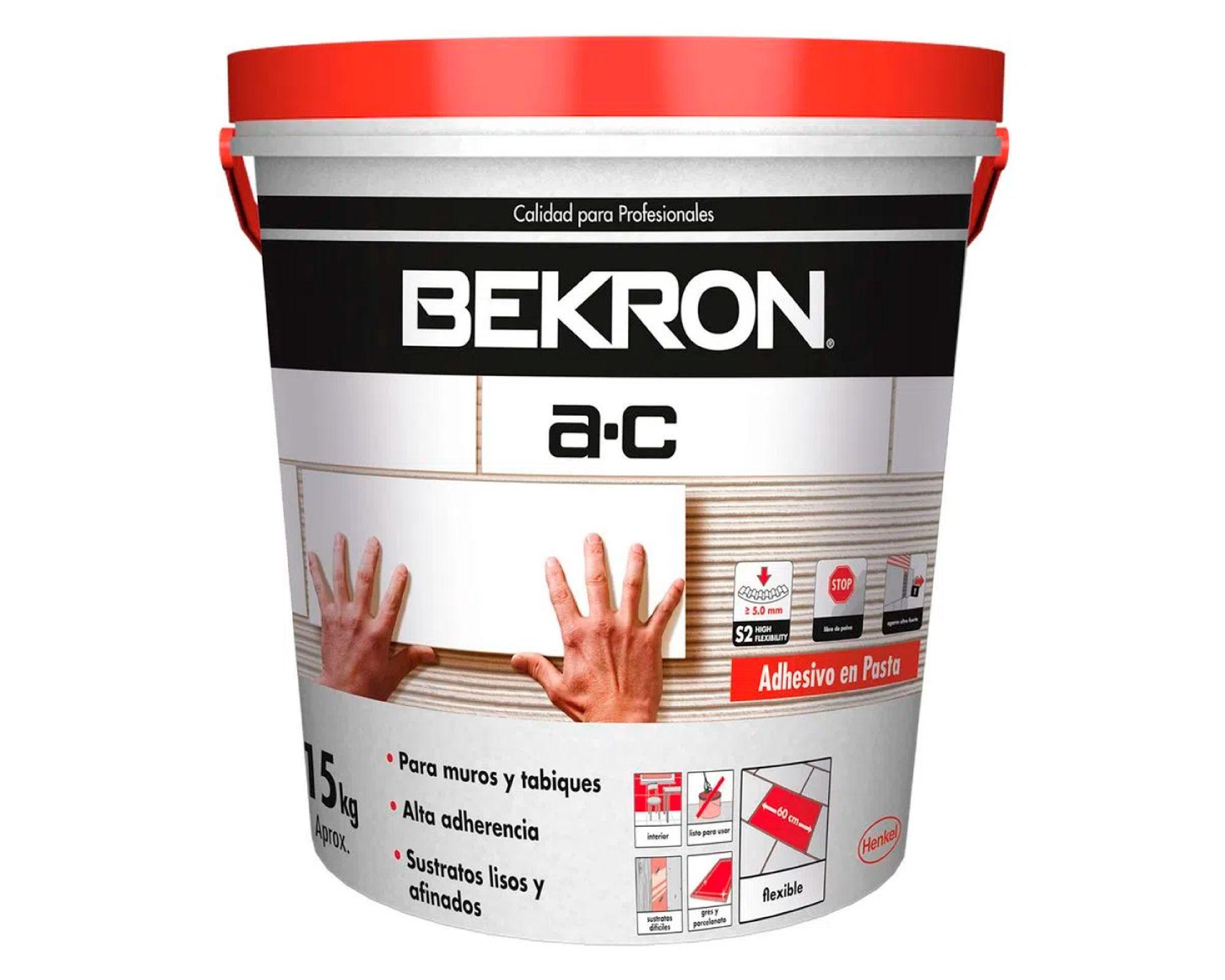 Adhesivo cerámico bekron pasta 15 kilos bekron-0