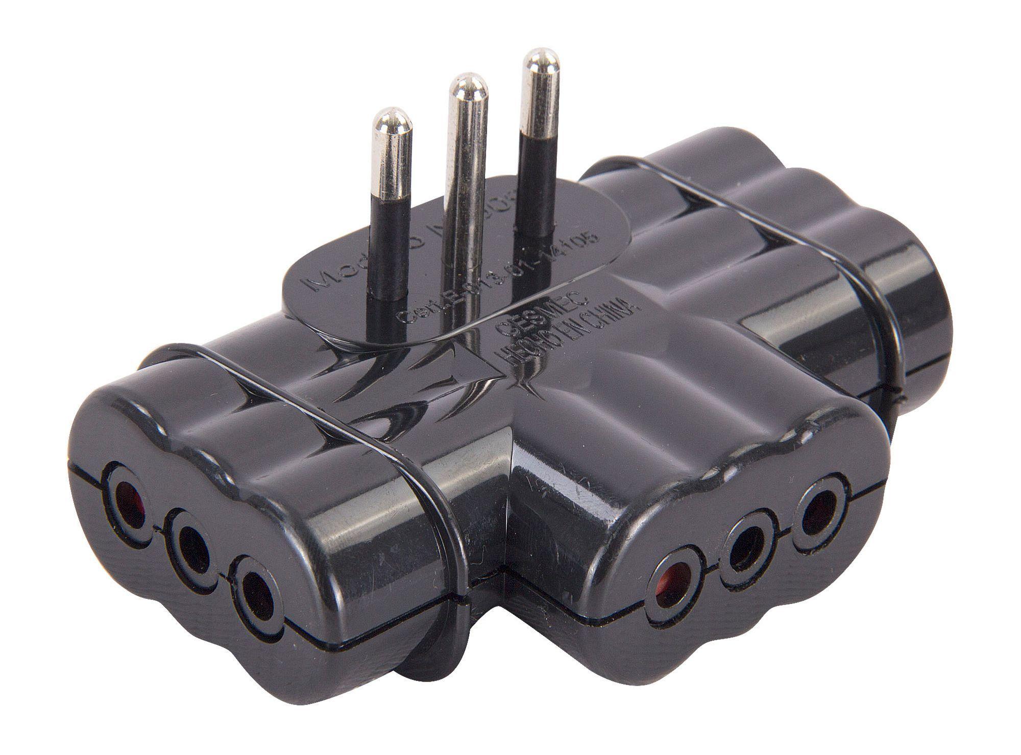Adaptador triple 10A-250v Rema-2