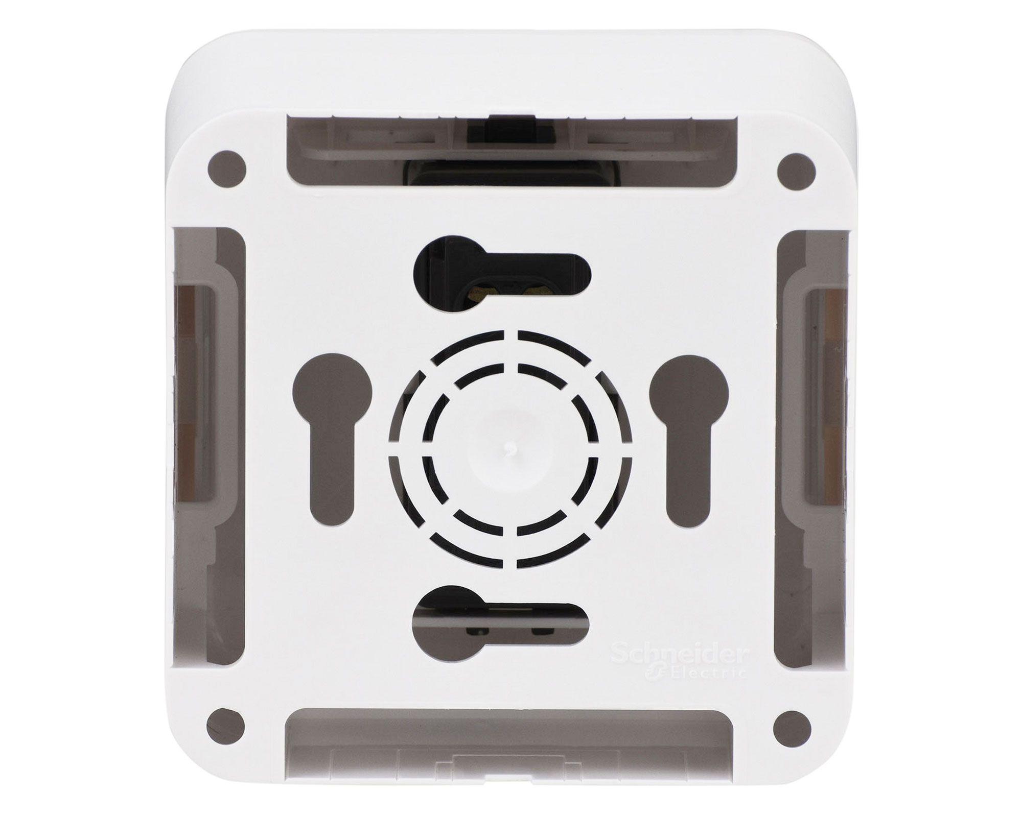 Casquete interruptor 16A Génesis blanco Schneider-2