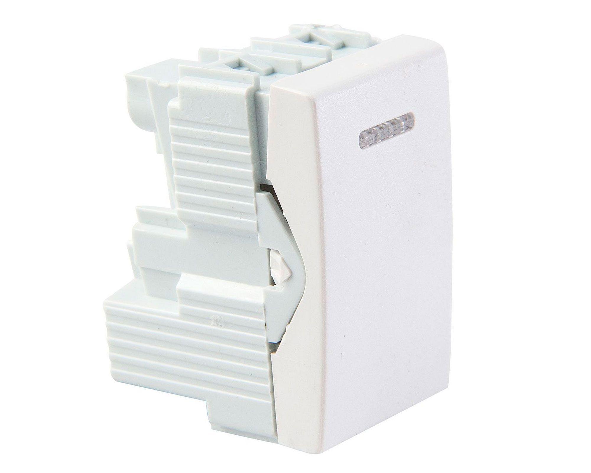 Modulo interruptor 10a blanco Kalop-0