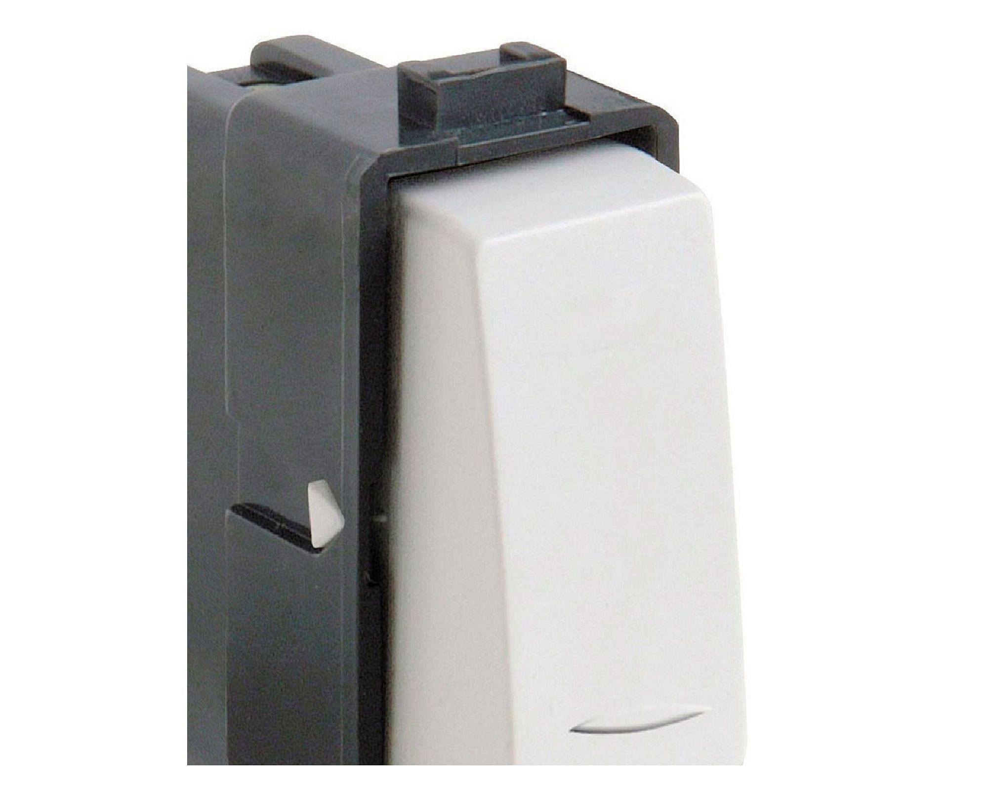 Módulo interruptor conmutador 16A 9/24 Génesis blanco Schneider-3
