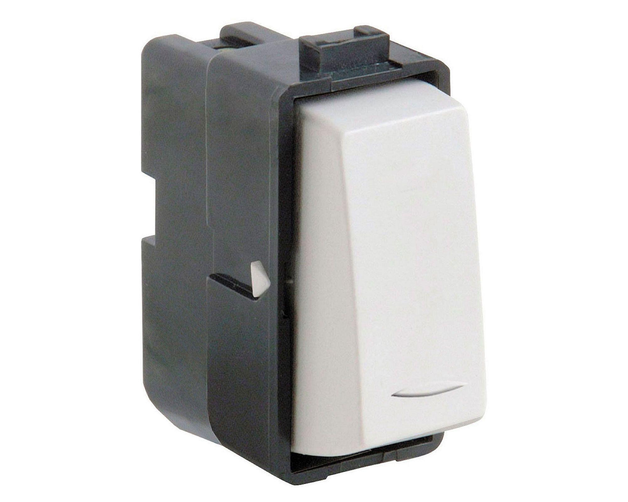 Módulo interruptor conmutador 16A 9/24 Génesis blanco Schneider-2