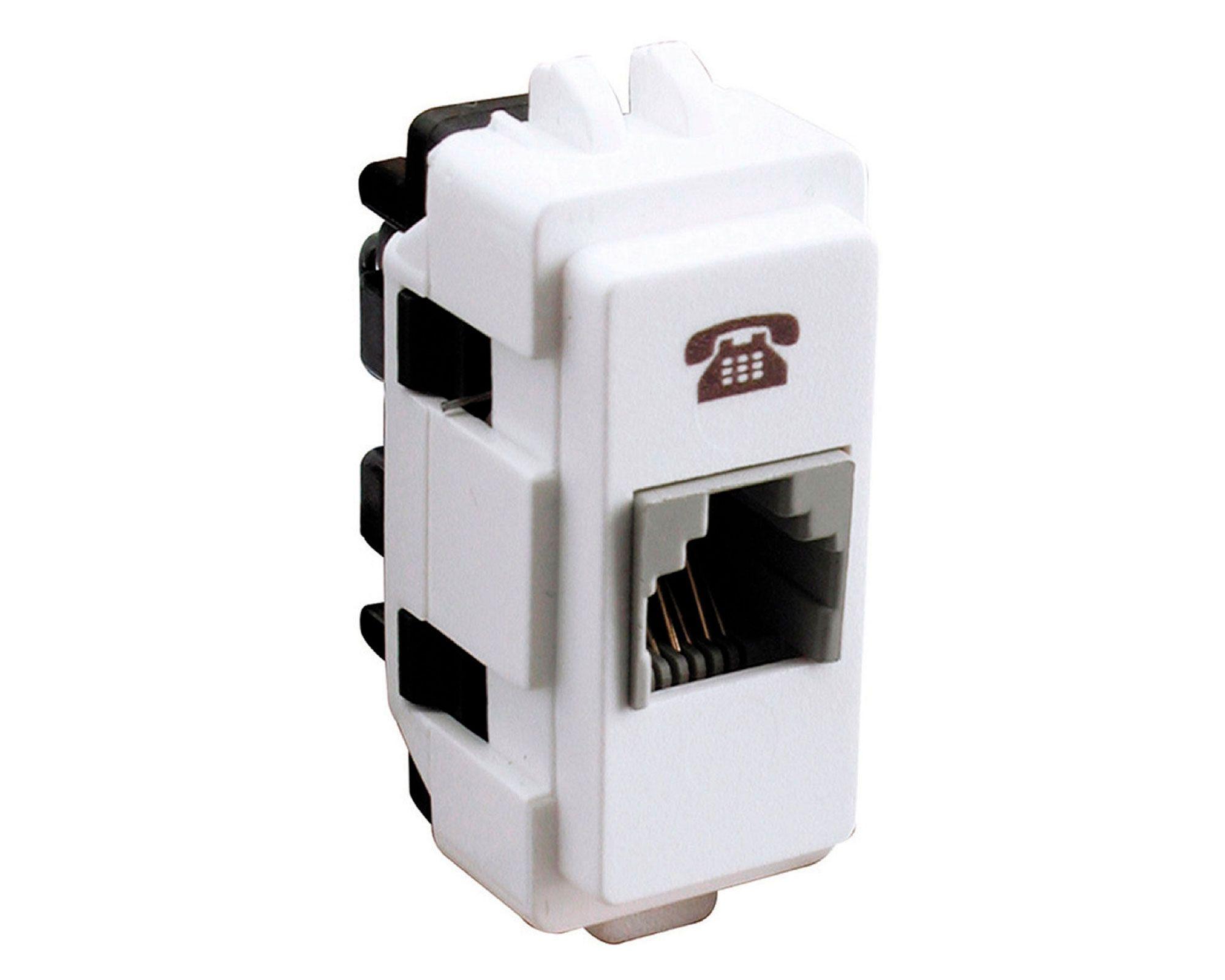 Módulo toma RJ11 Génesis blanco Schneider-0