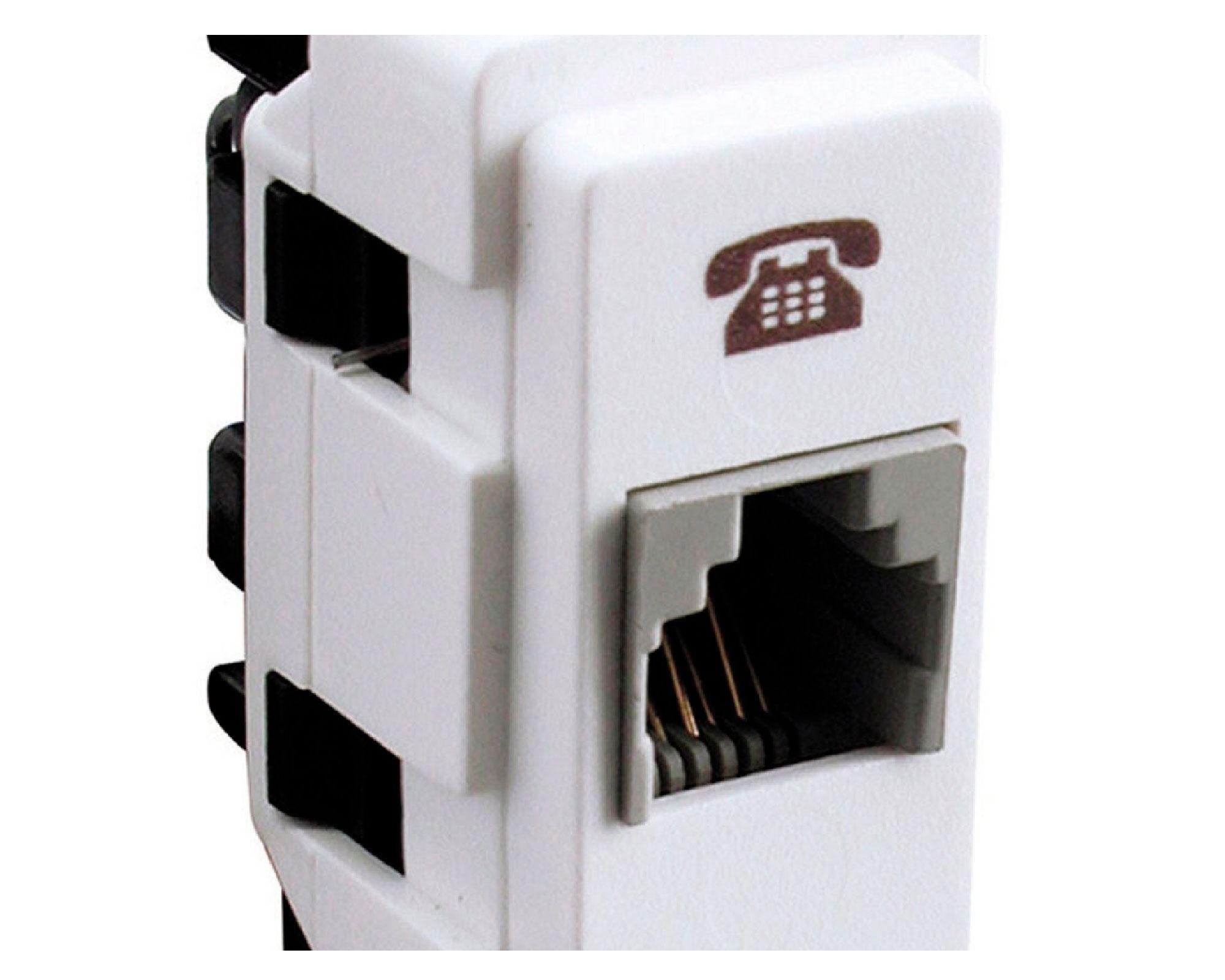 Módulo toma RJ11 Génesis blanco Schneider-1