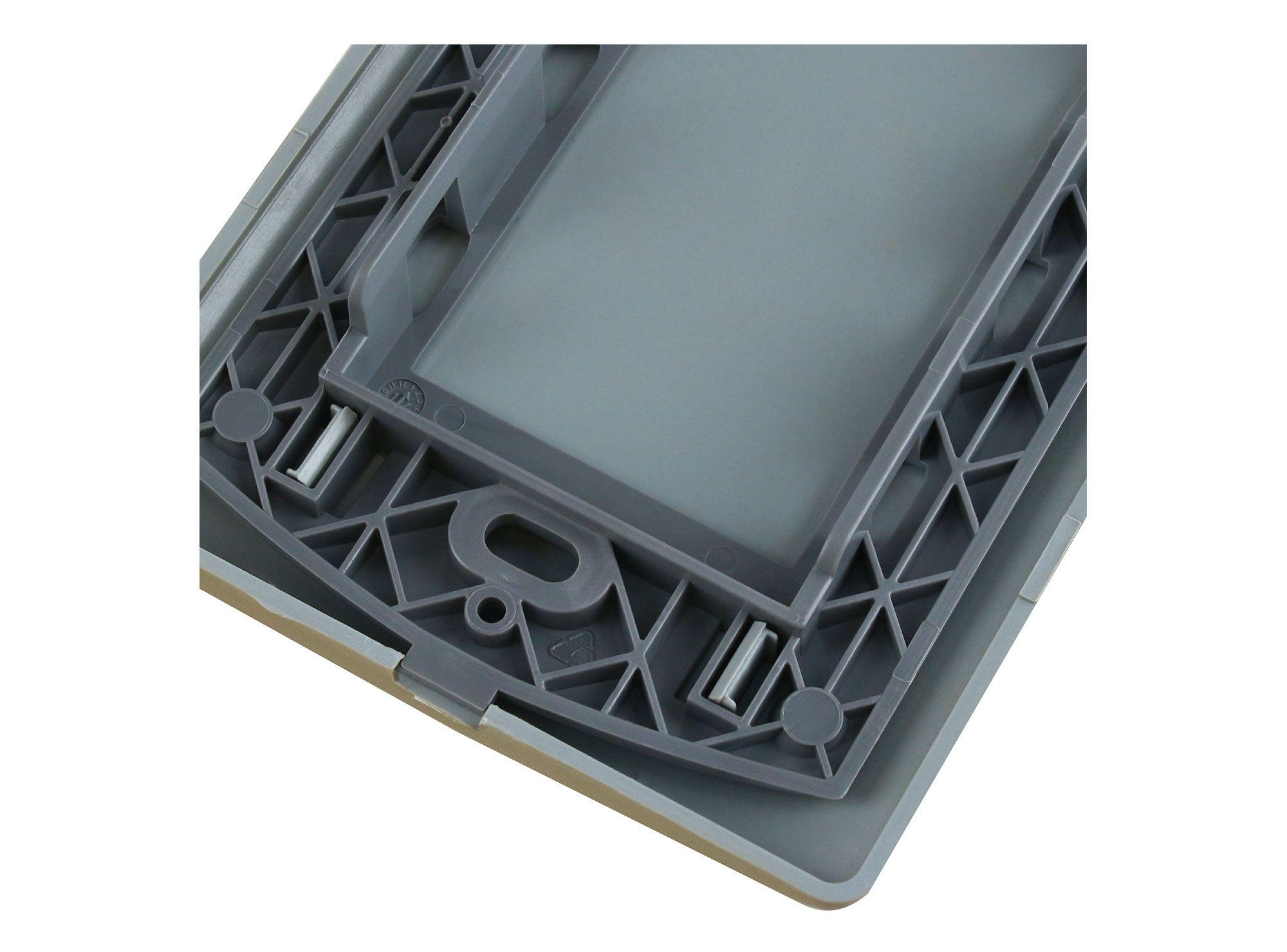 Placa ciega Génesis dorado Schneider-3